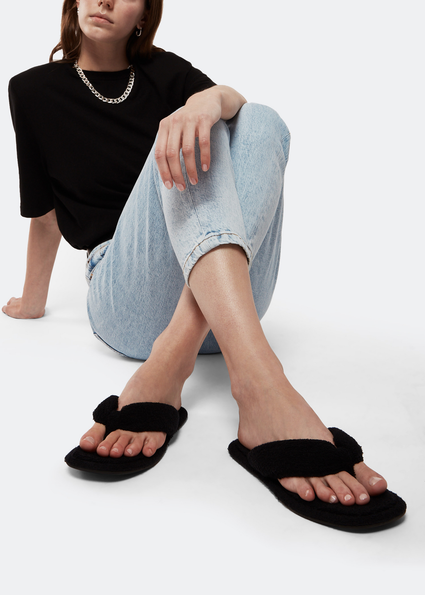 

Izzy sandals, Black