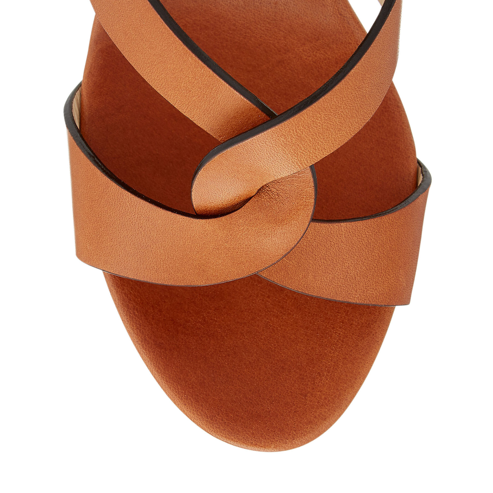 

Aleili 100 wedge sandals, Brown