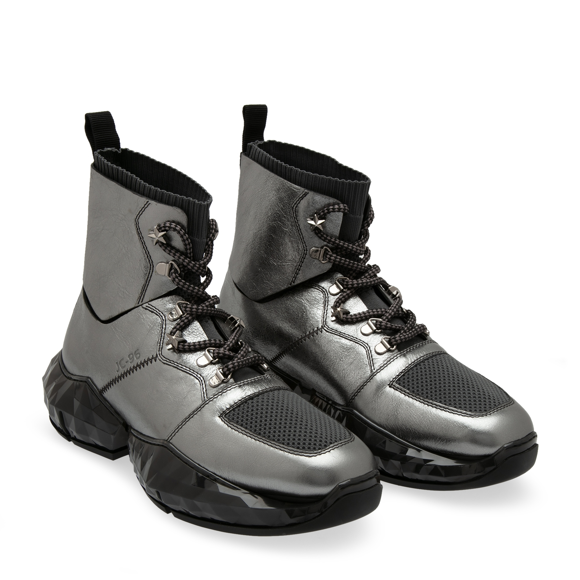 

Diamond sneakers, Silver