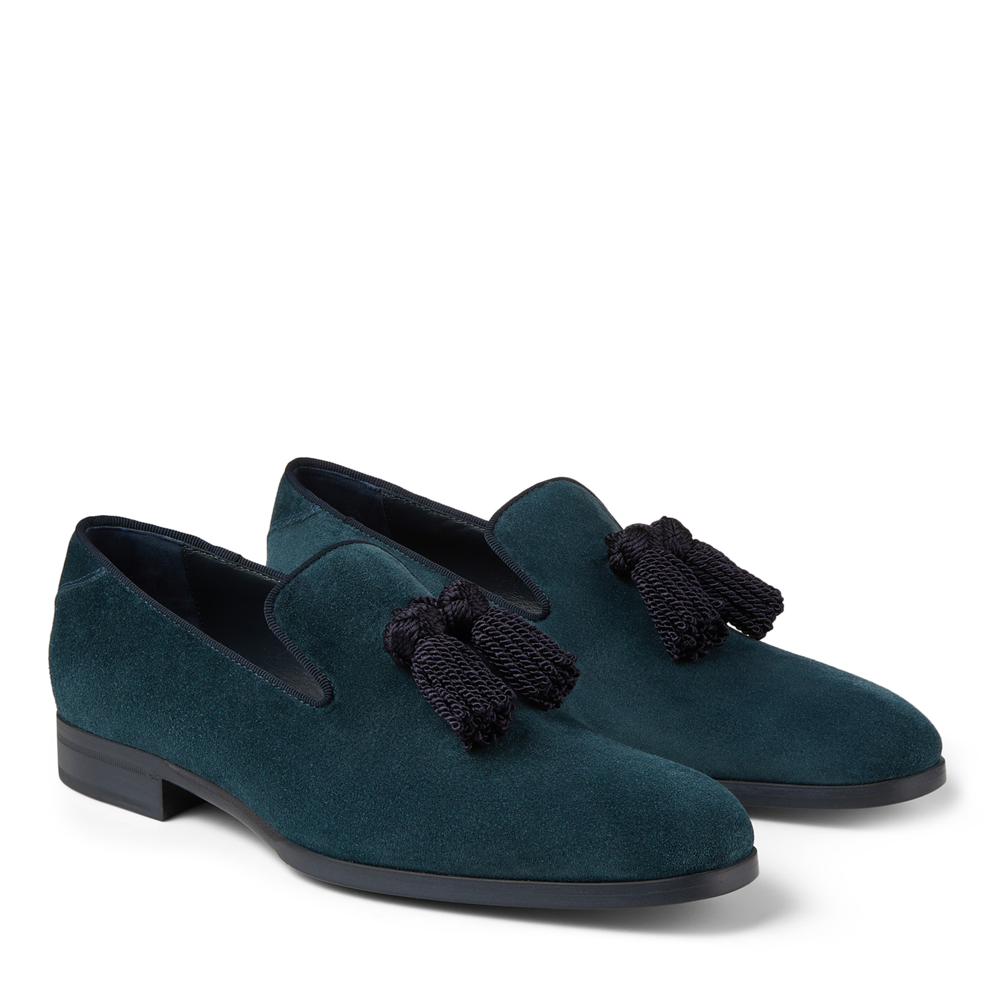 

Foxley suede loafers, Green