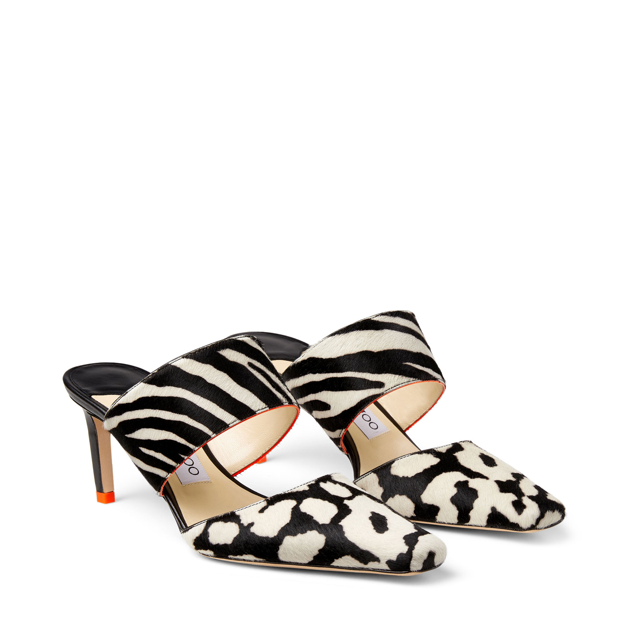 

Hawke 65 mules, Animal print