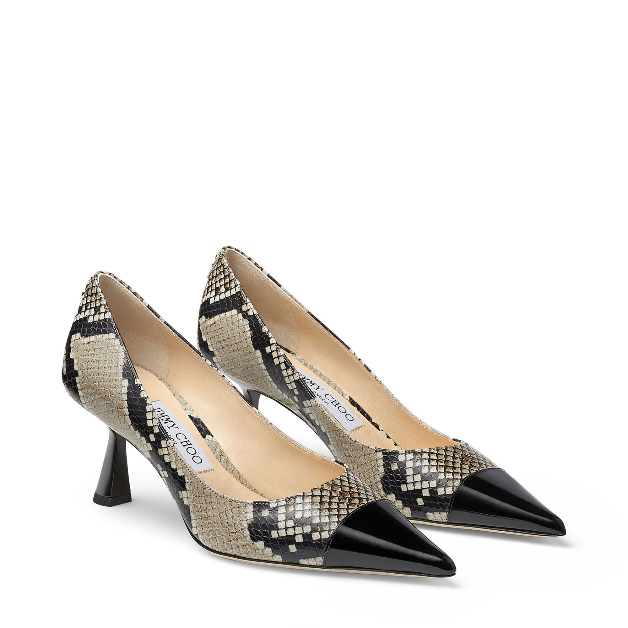 

Rene 65 pumps, Animal print