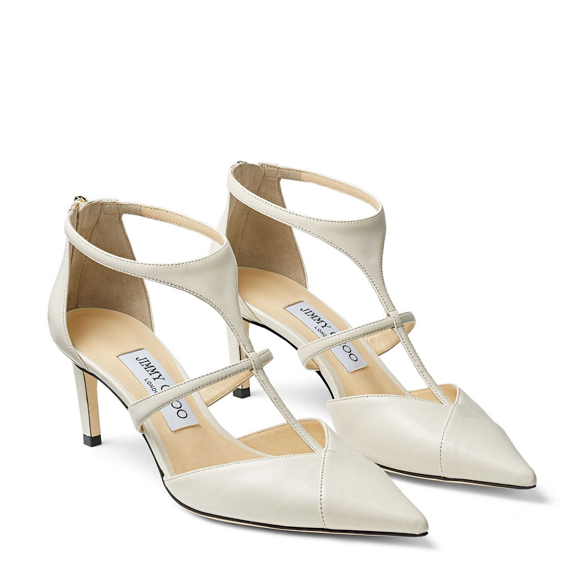 

Saoni pumps, White