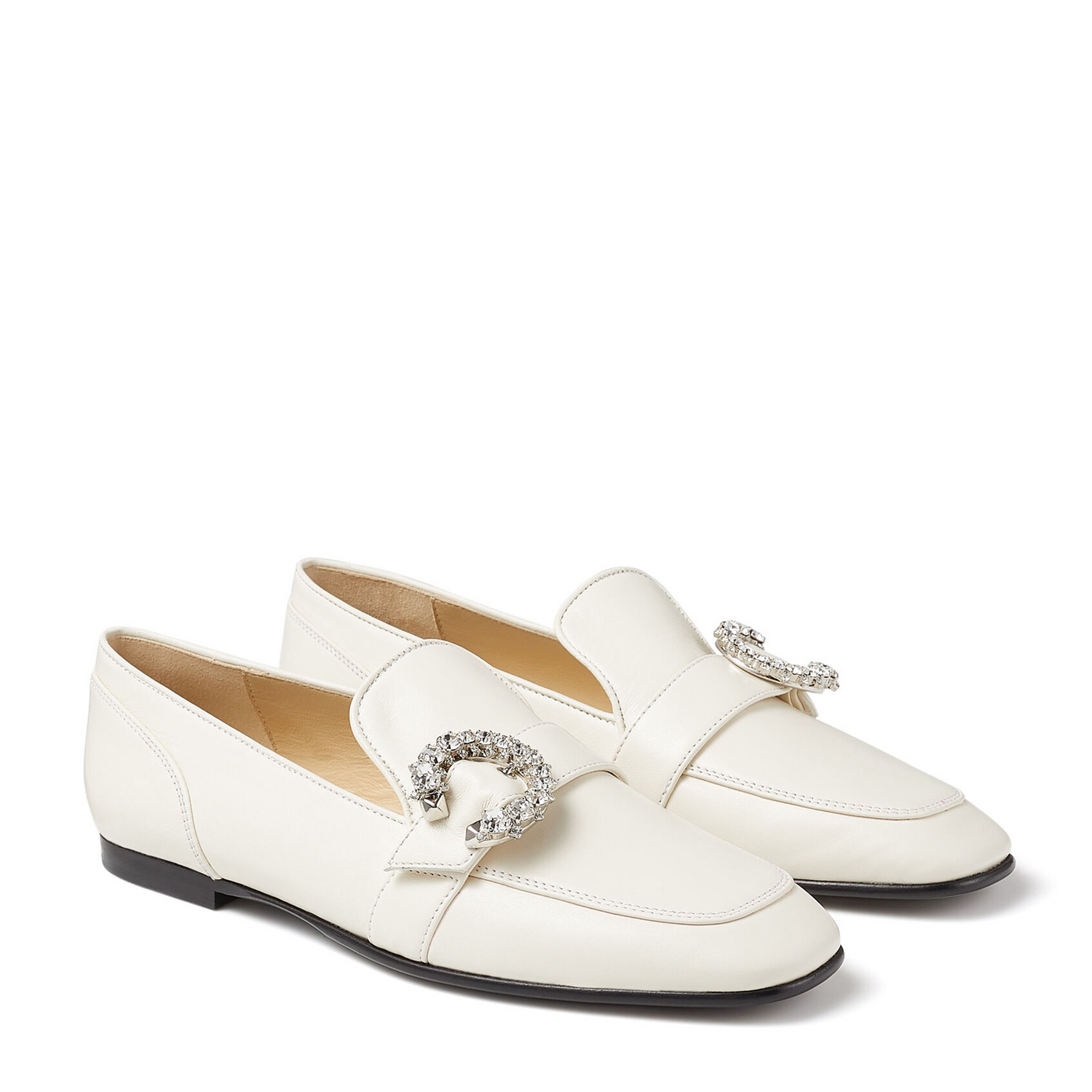 

Mani loafers, White