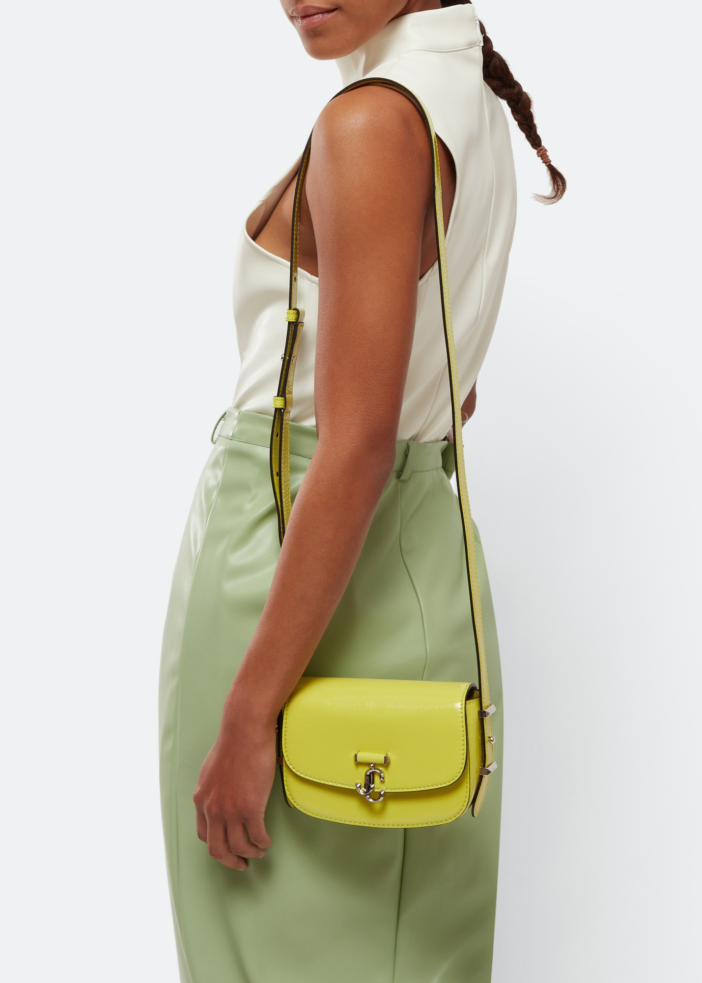 

Varenne small satchel, Green