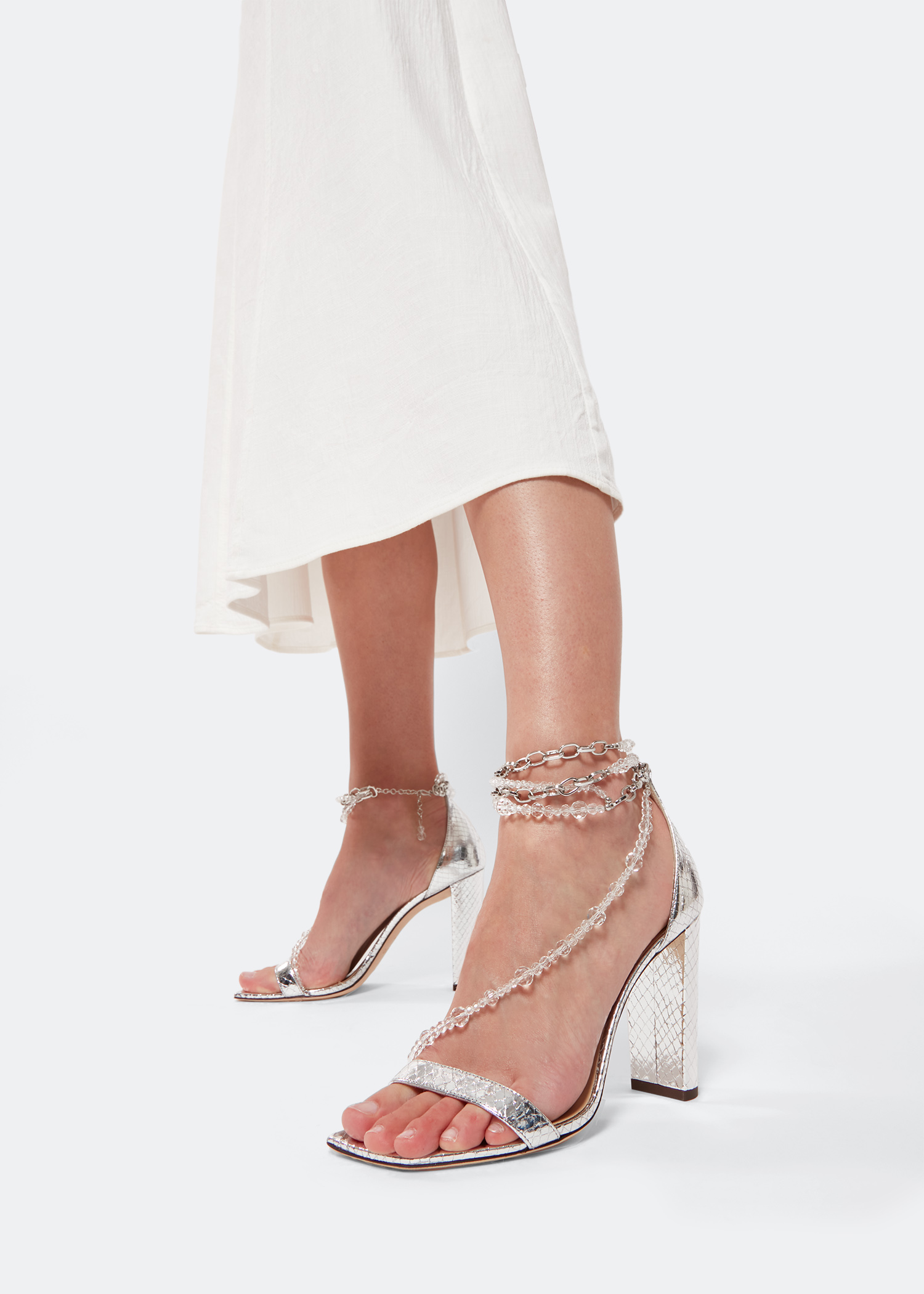 

Neena 100 sandals, Silver
