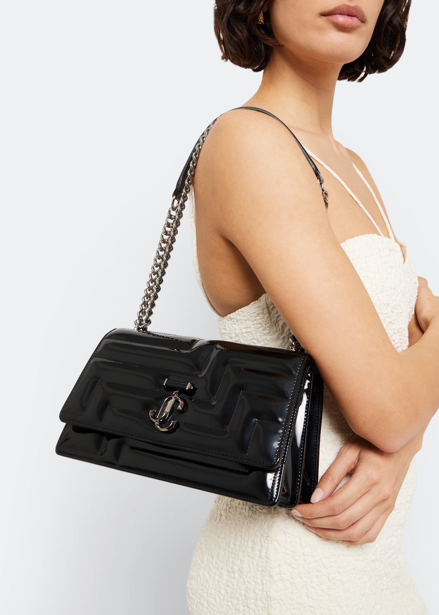 

Avenue medium shoulder bag, Black