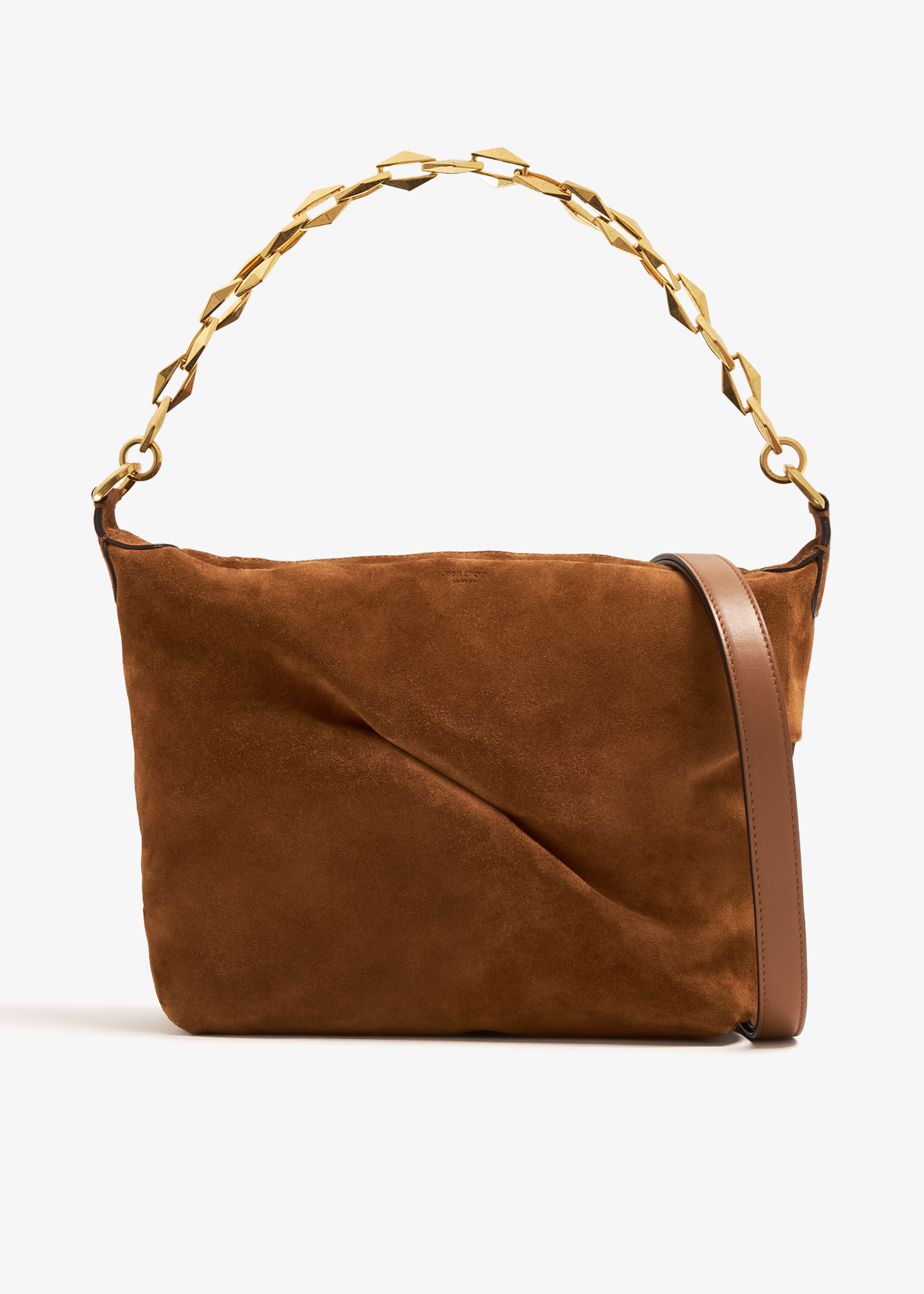 

Diamond Soft hobo bag, Brown