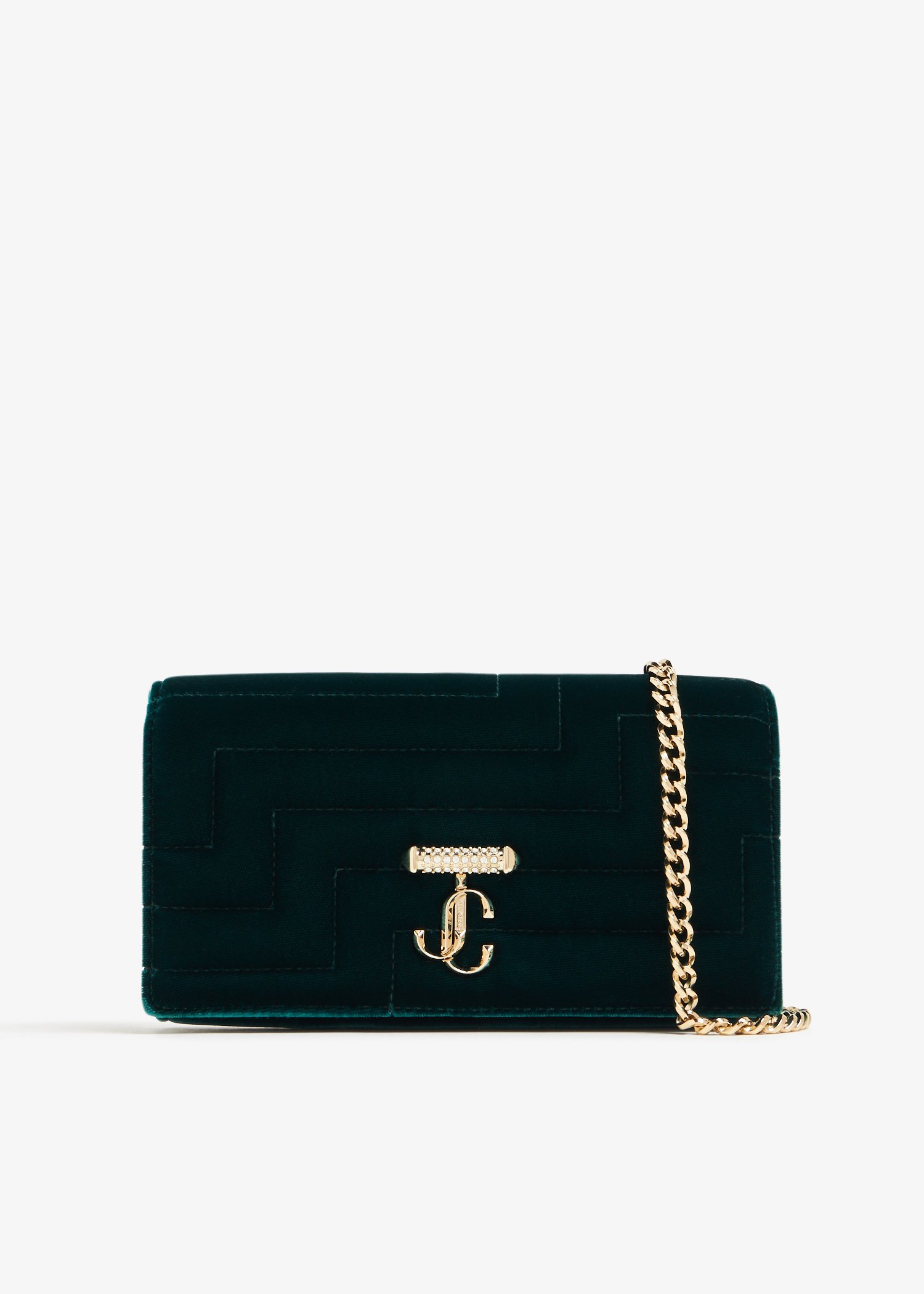 

Avenue chain wallet, Green