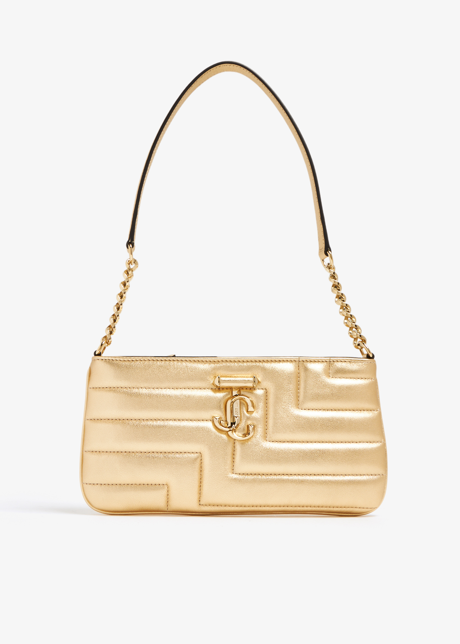 

Avenue slim shoulder bag, Gold