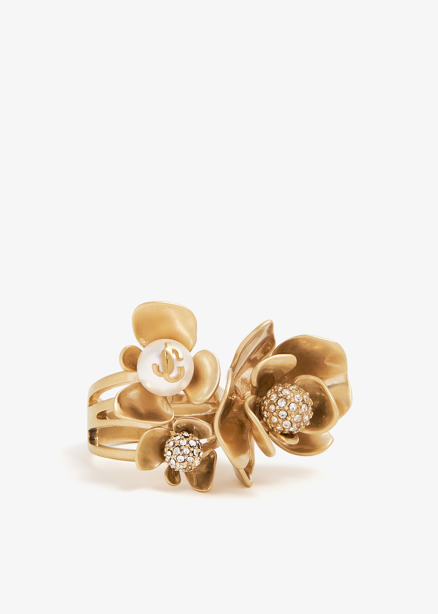 

Petal ring, Gold