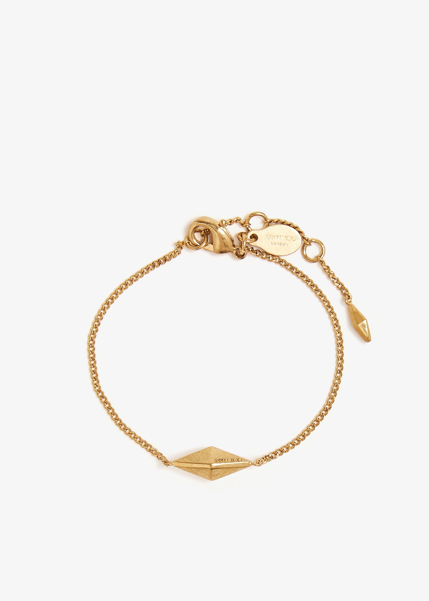 

Diamond fine chain bracelet, Gold