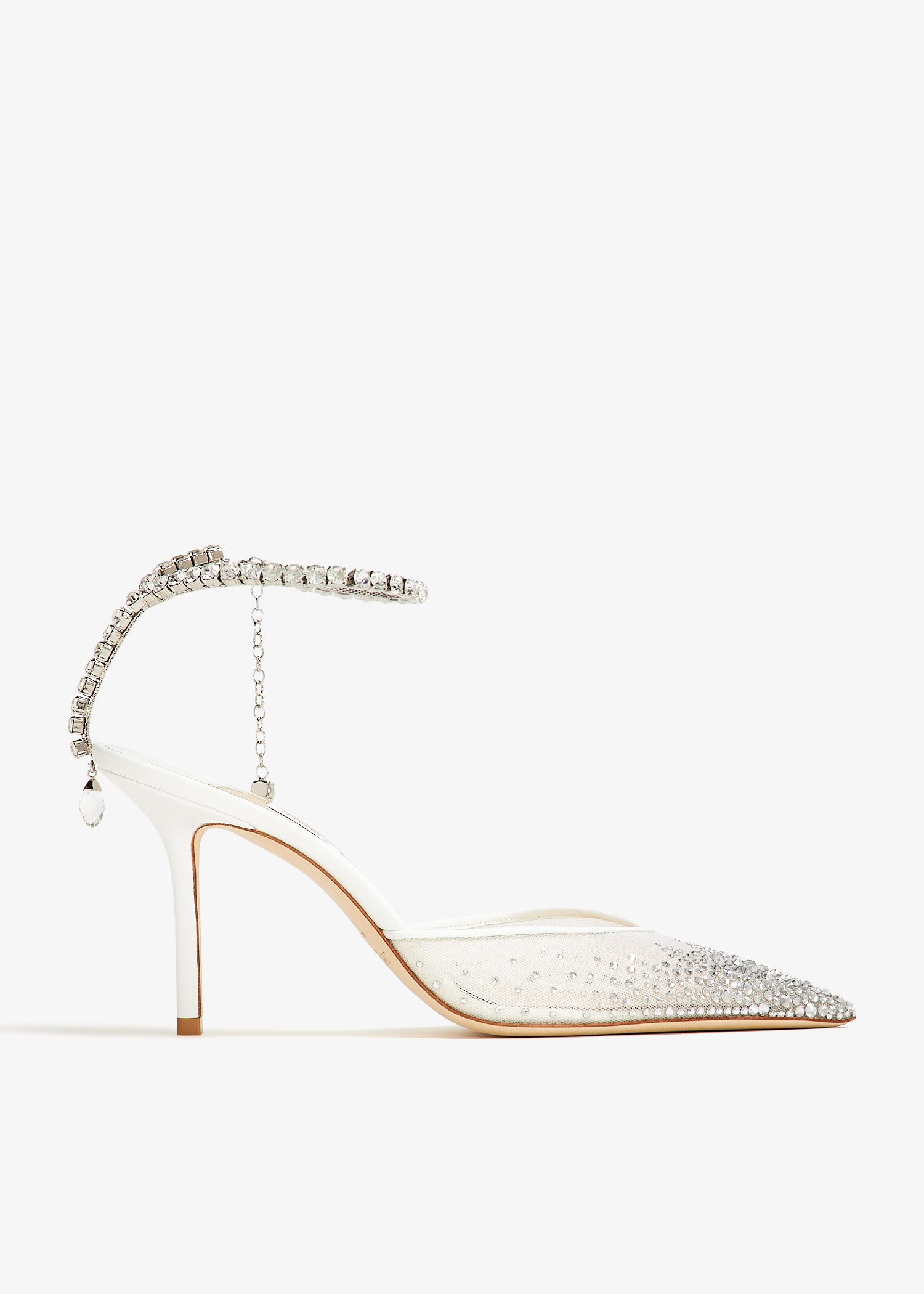 

Saeda 85 pumps, White