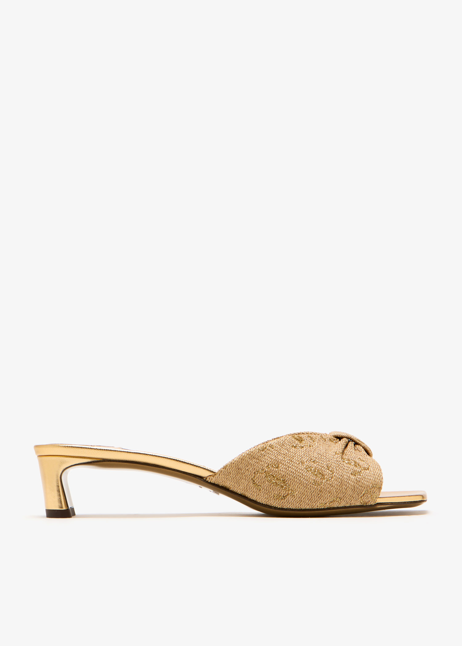 

Annika  mules, Gold