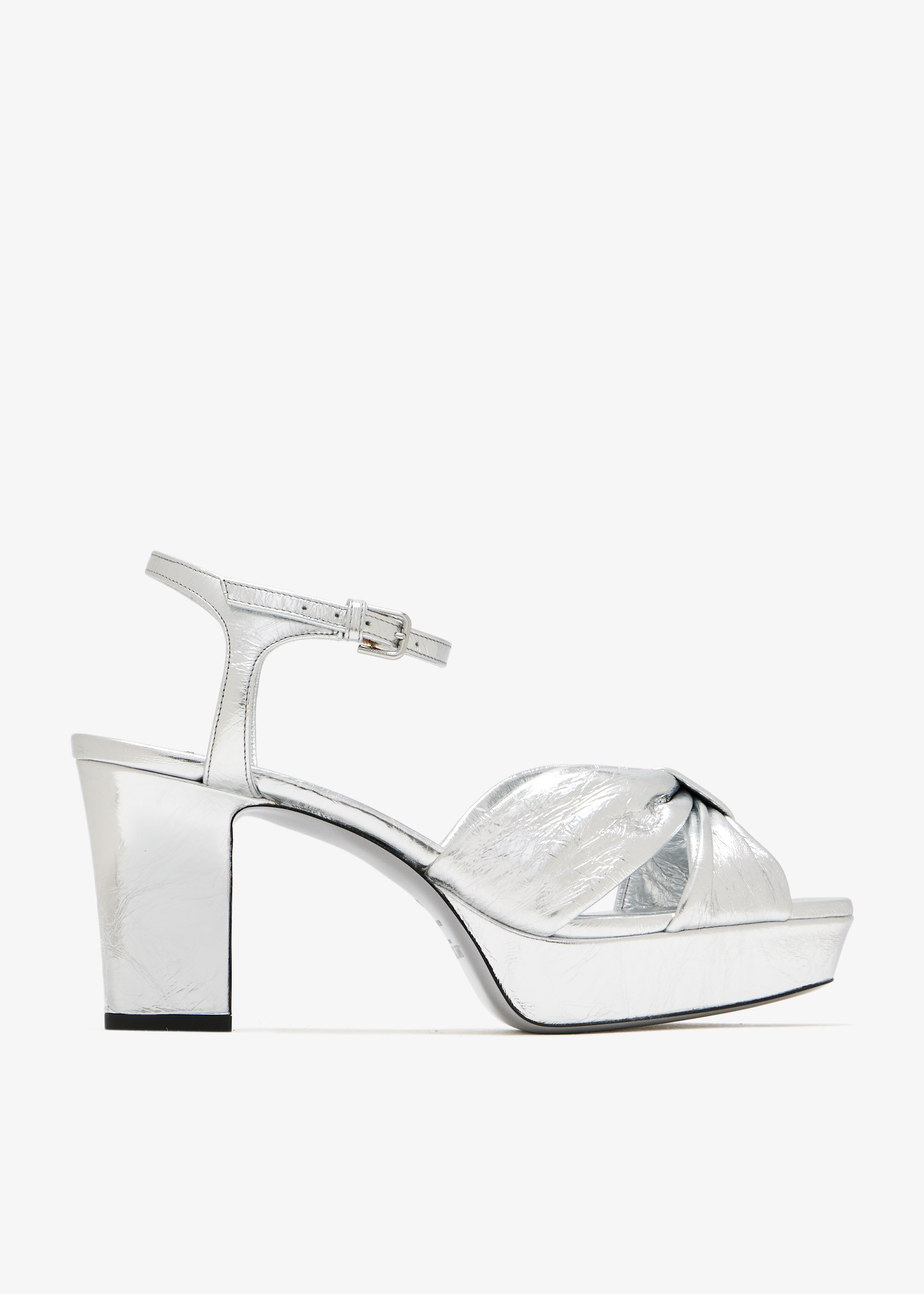 

Heloise 80 platform sandals, Silver