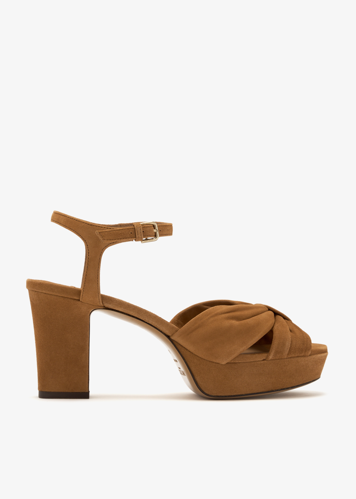 

Heloise 80 platform sandals, Brown