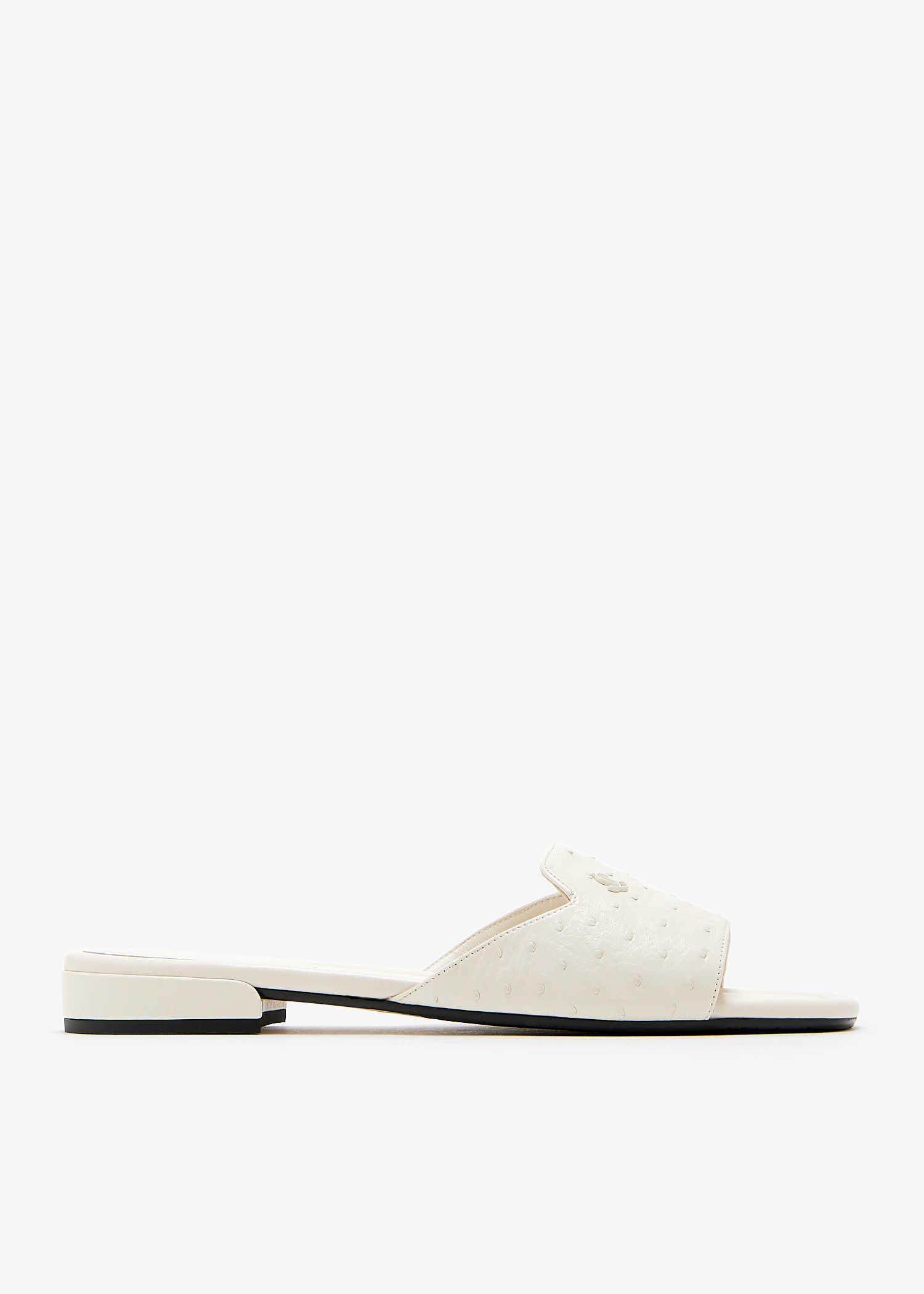 

Dina flat sandals, White