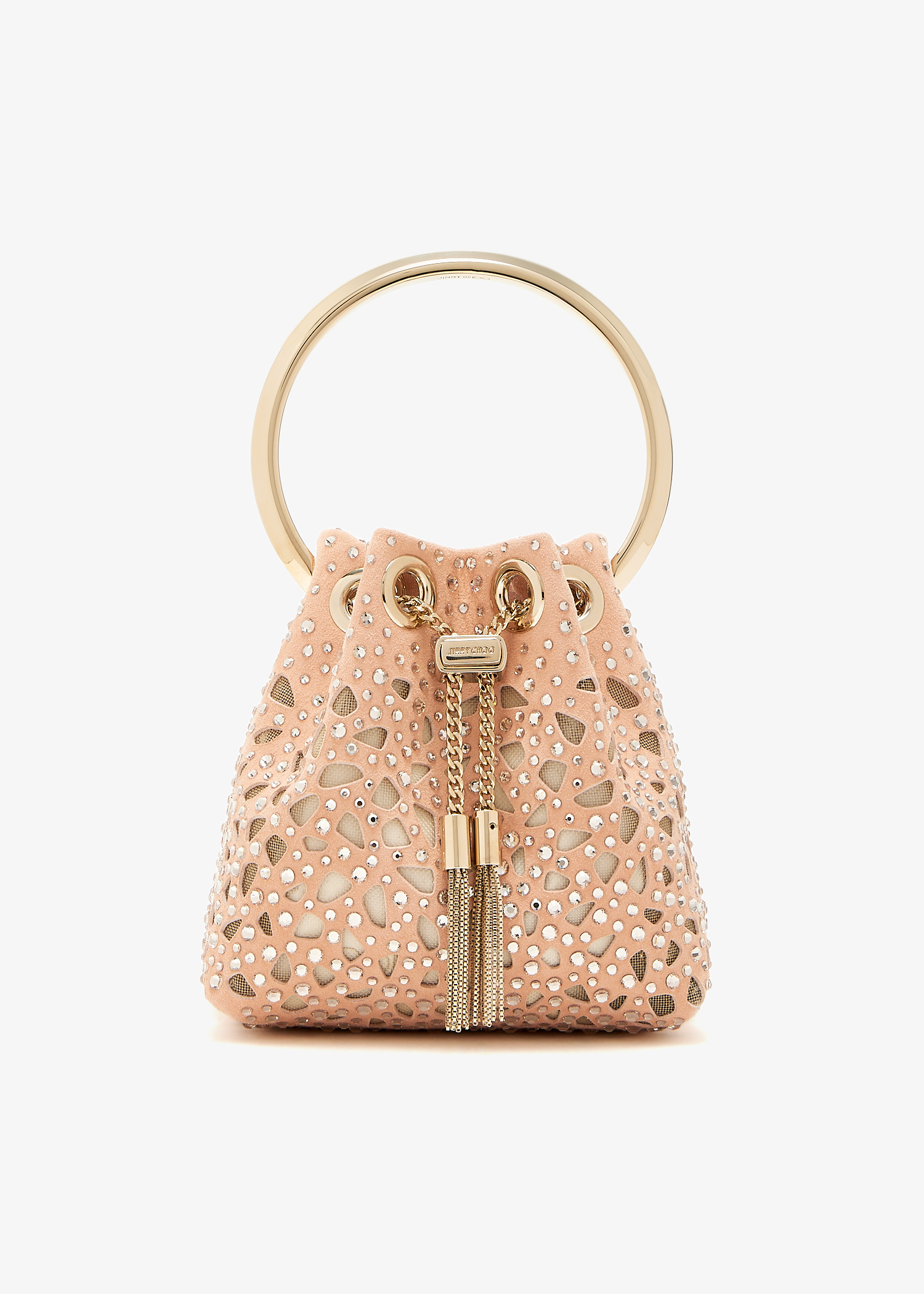 

Micro Bon Bon bucket bag, Pink