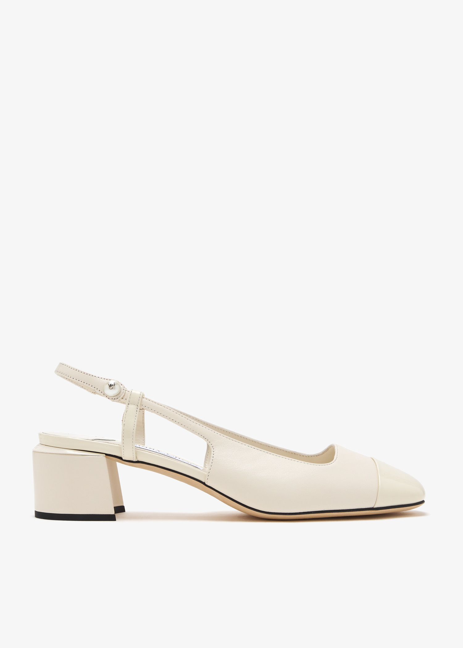 

Elisa 45 slingback pumps, Cream