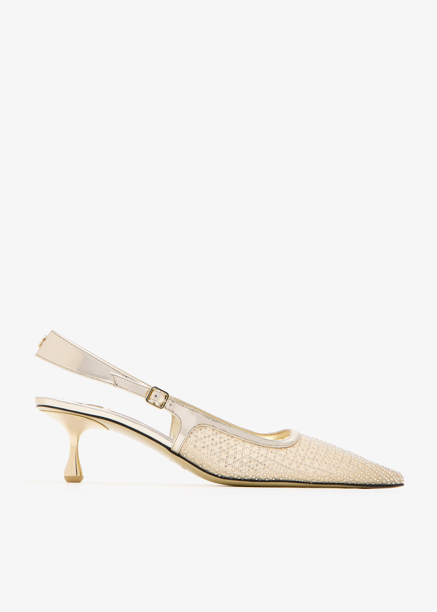 

Amel 50 pumps, Gold
