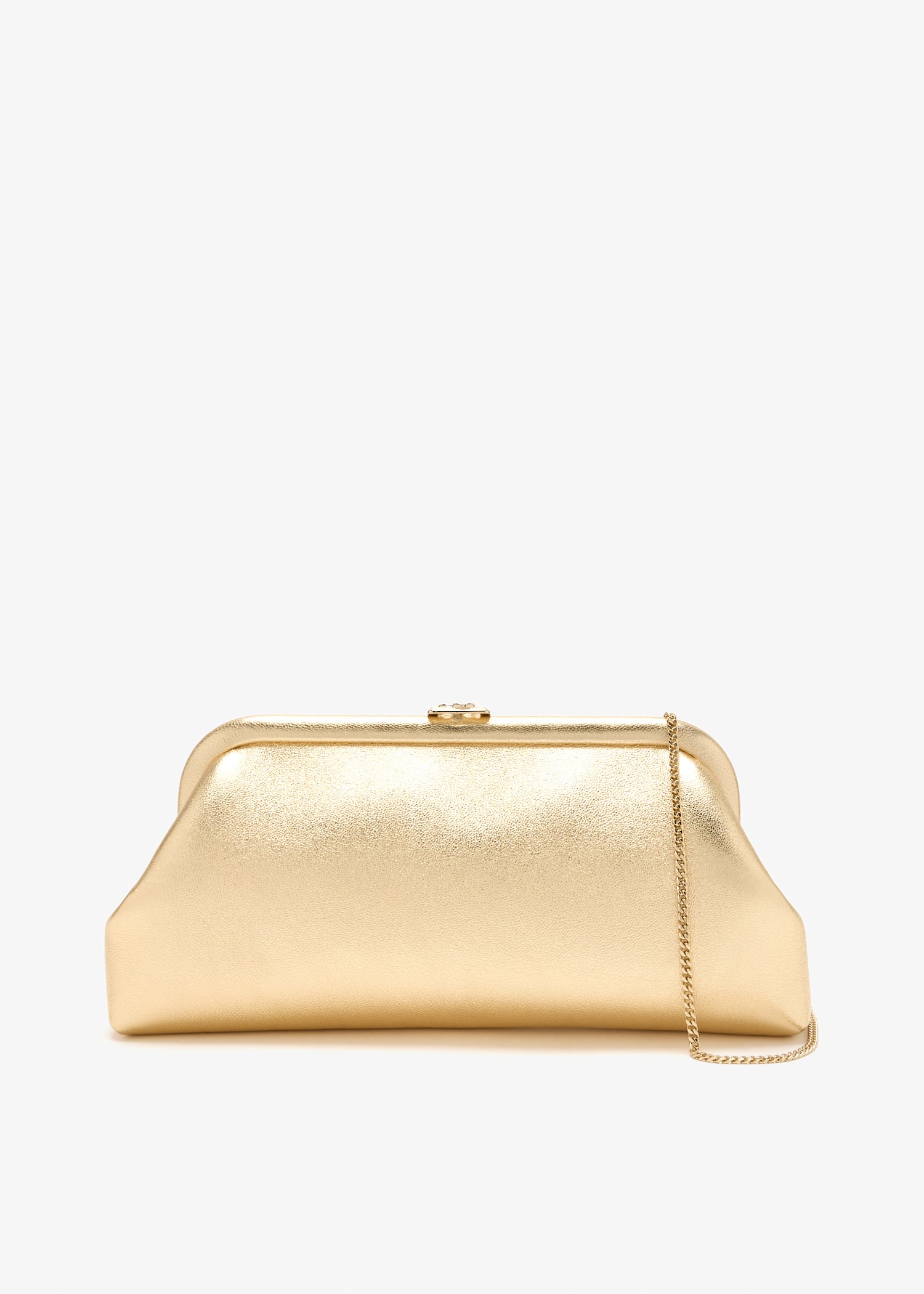 

Skylar clutch, Gold
