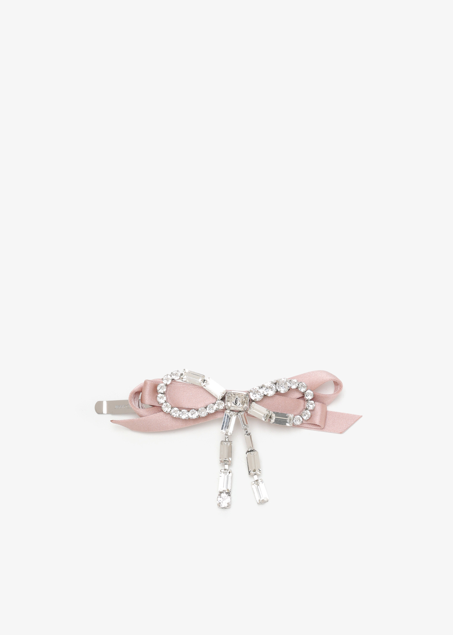 

Crystal Bow clip, Pink