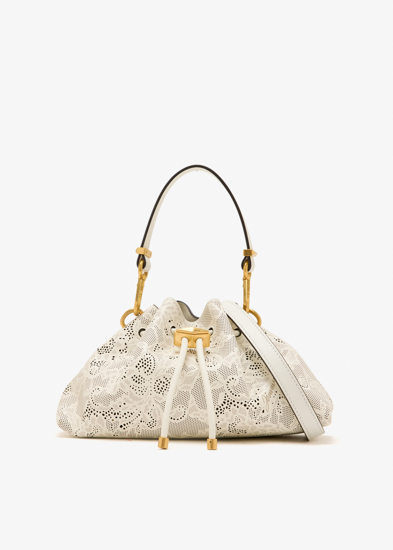 

Cinch small shoulder bag, White