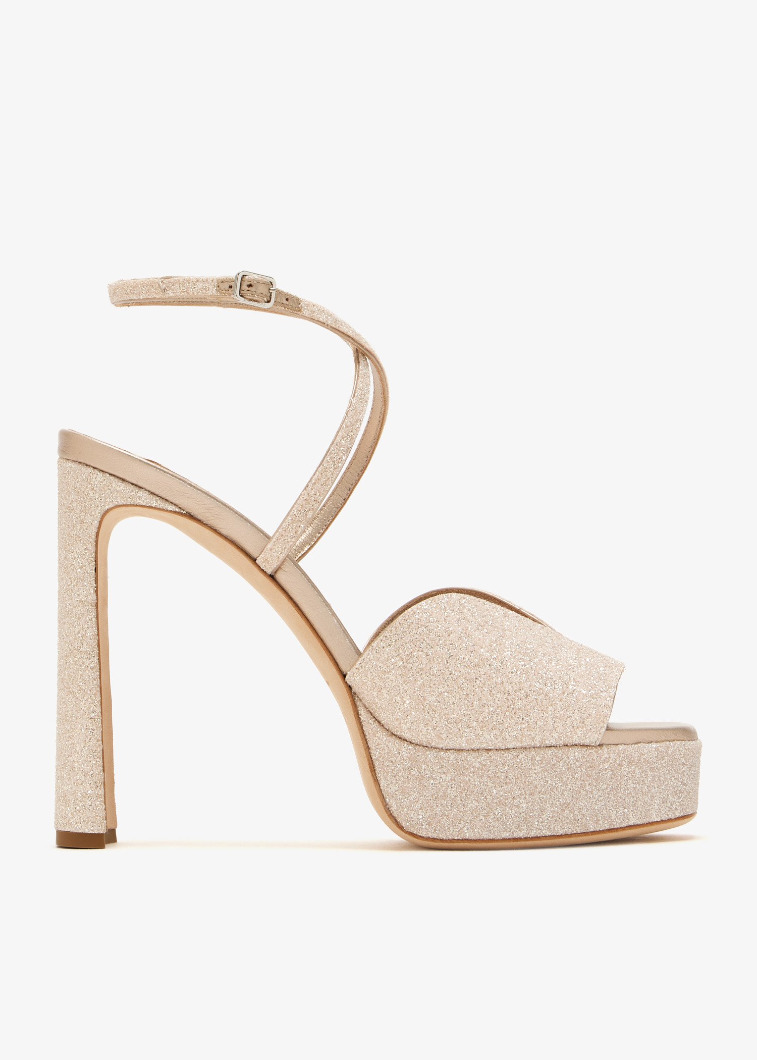 

Karli 125 platform sandals, Gold