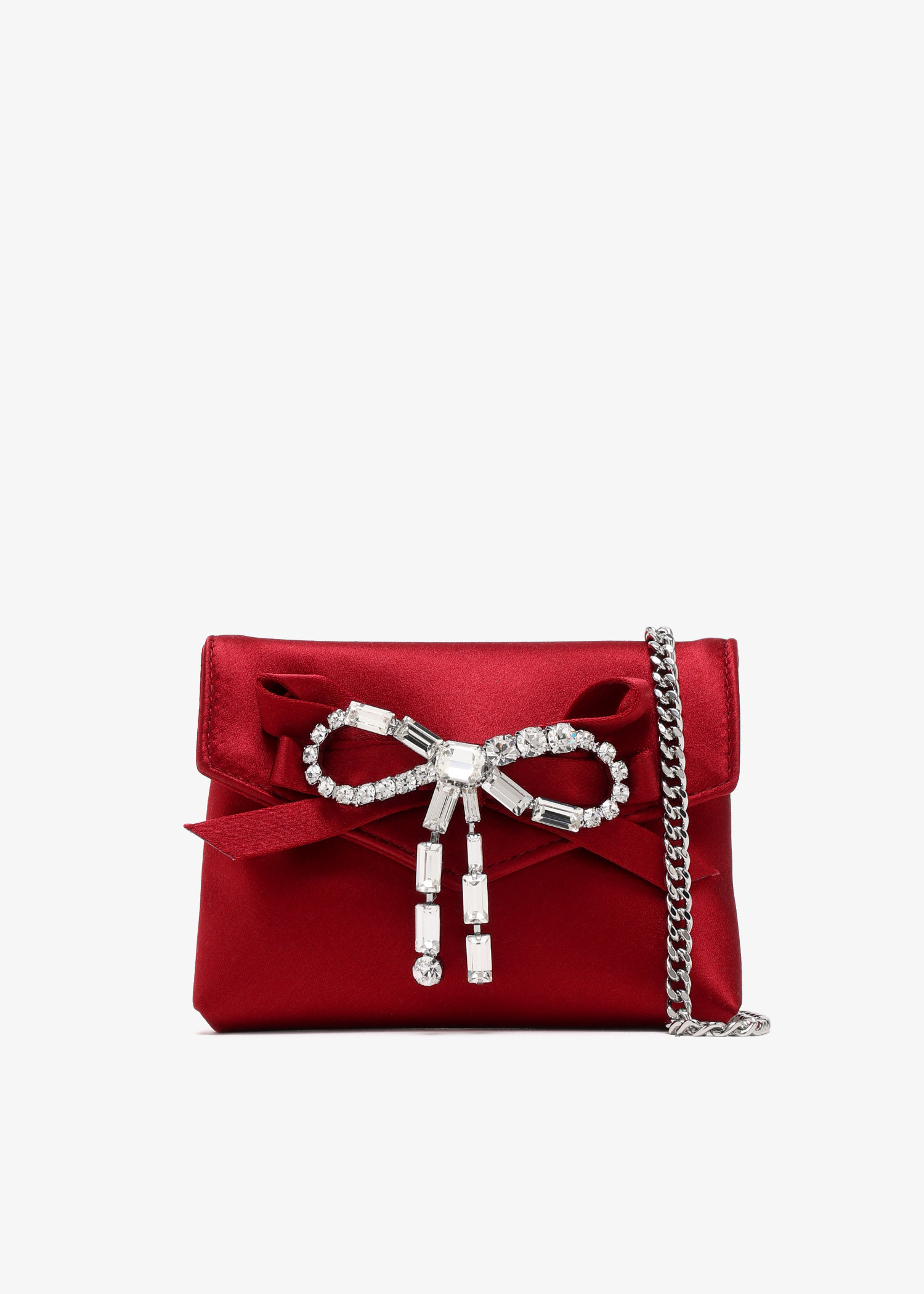 

Soft chain card holder, Red