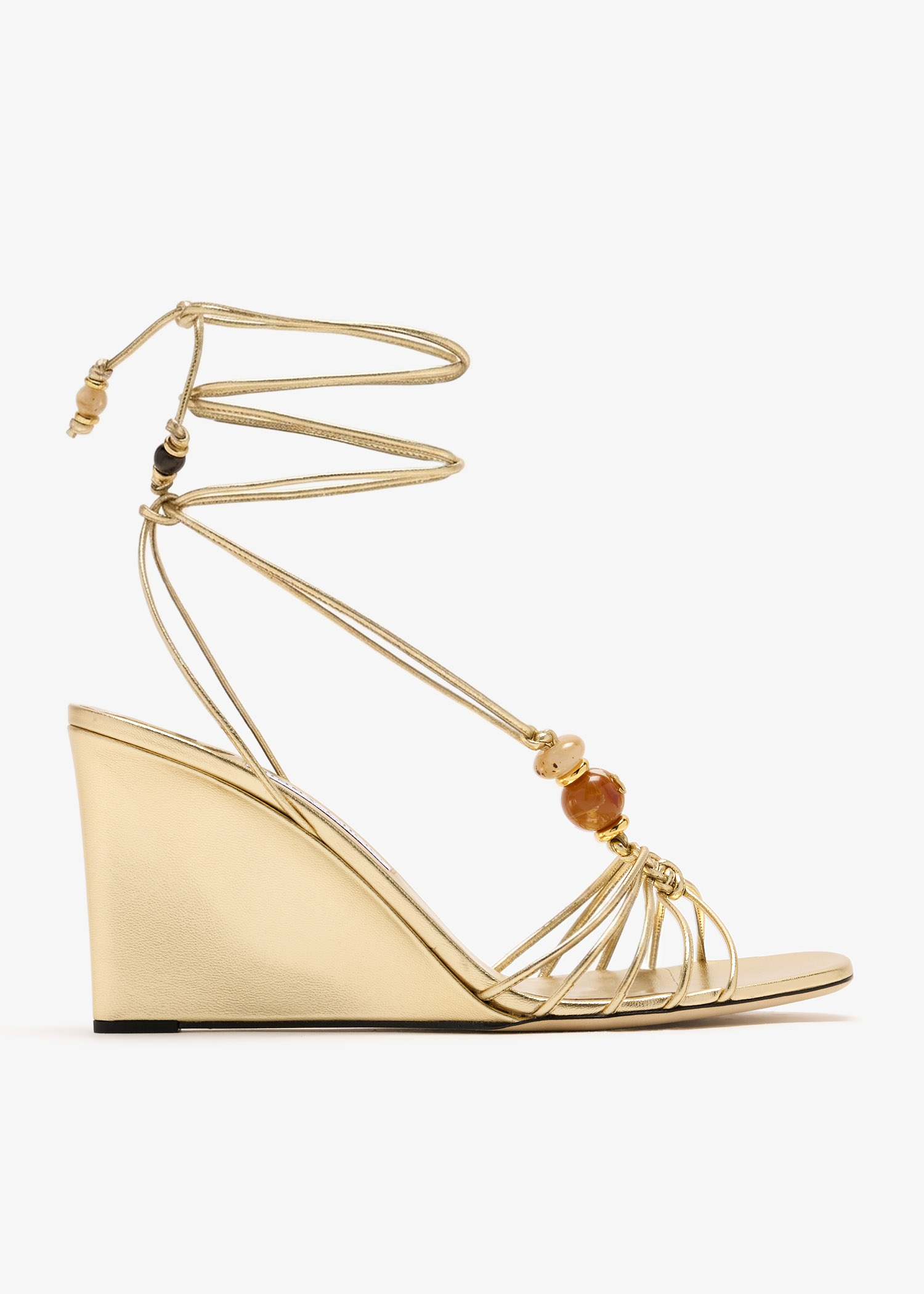 

Lova 85 wedge sandals, Gold