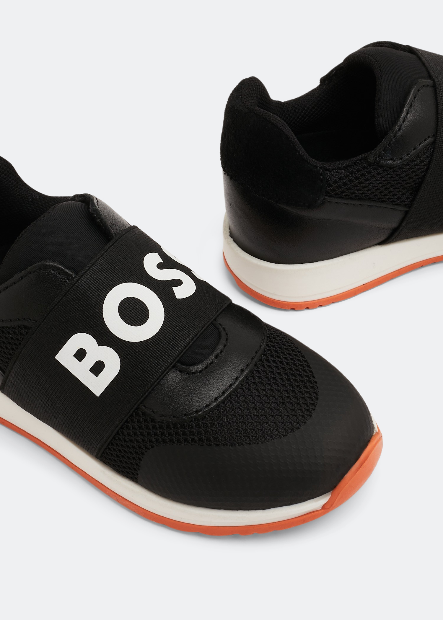 

Logo sneakers, Black