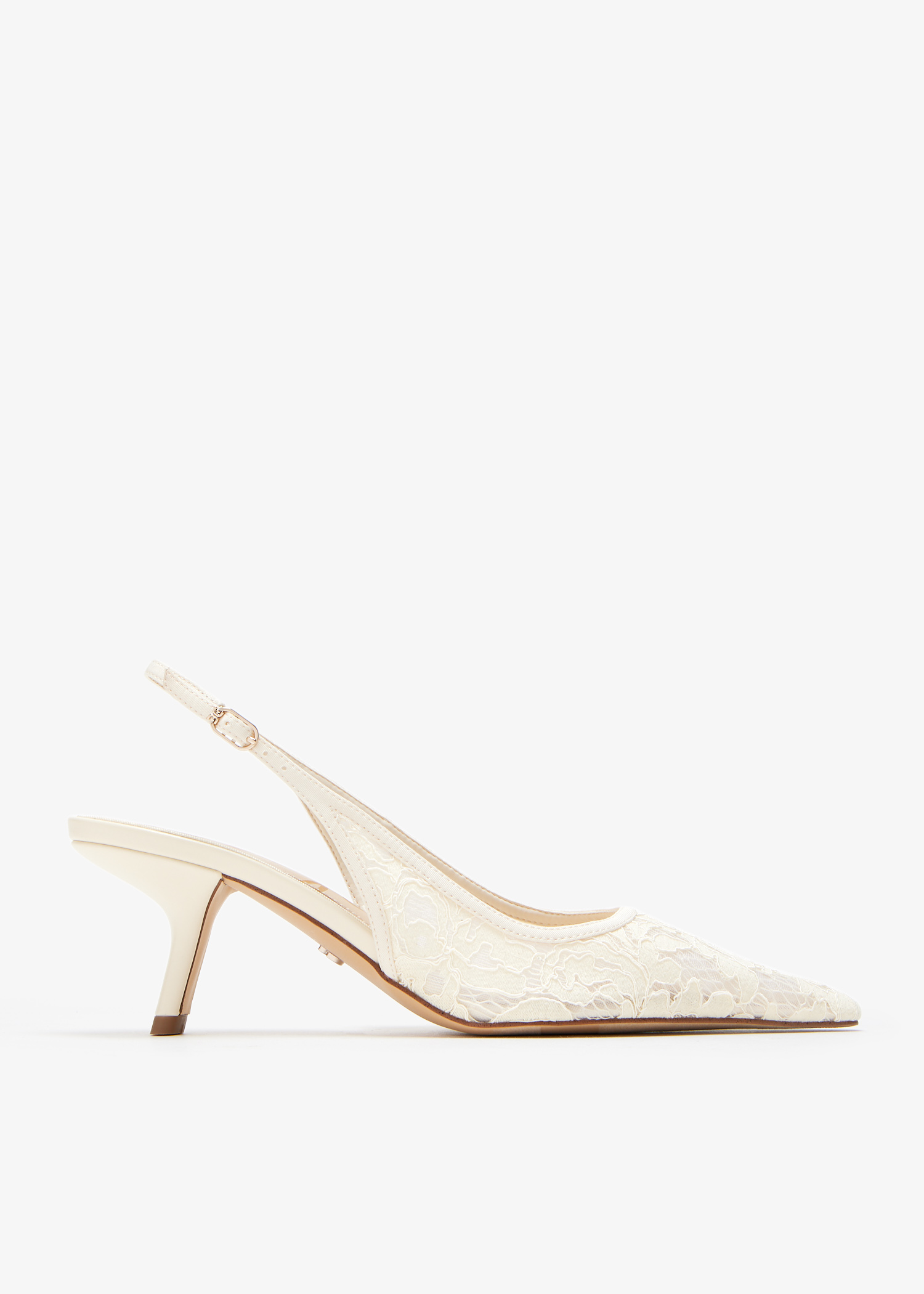 

Bianka slingback pumps, Cream
