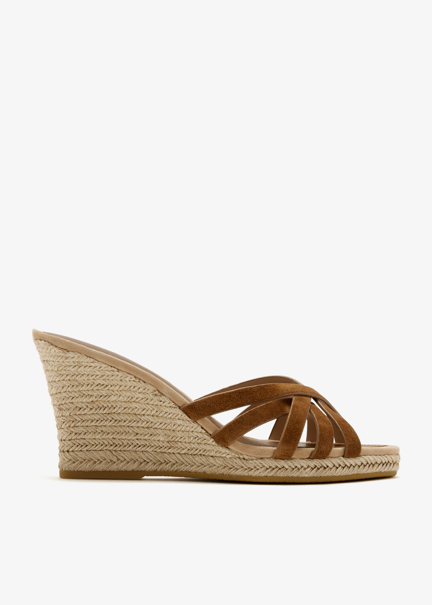 

Phylina wedge sandals, Brown