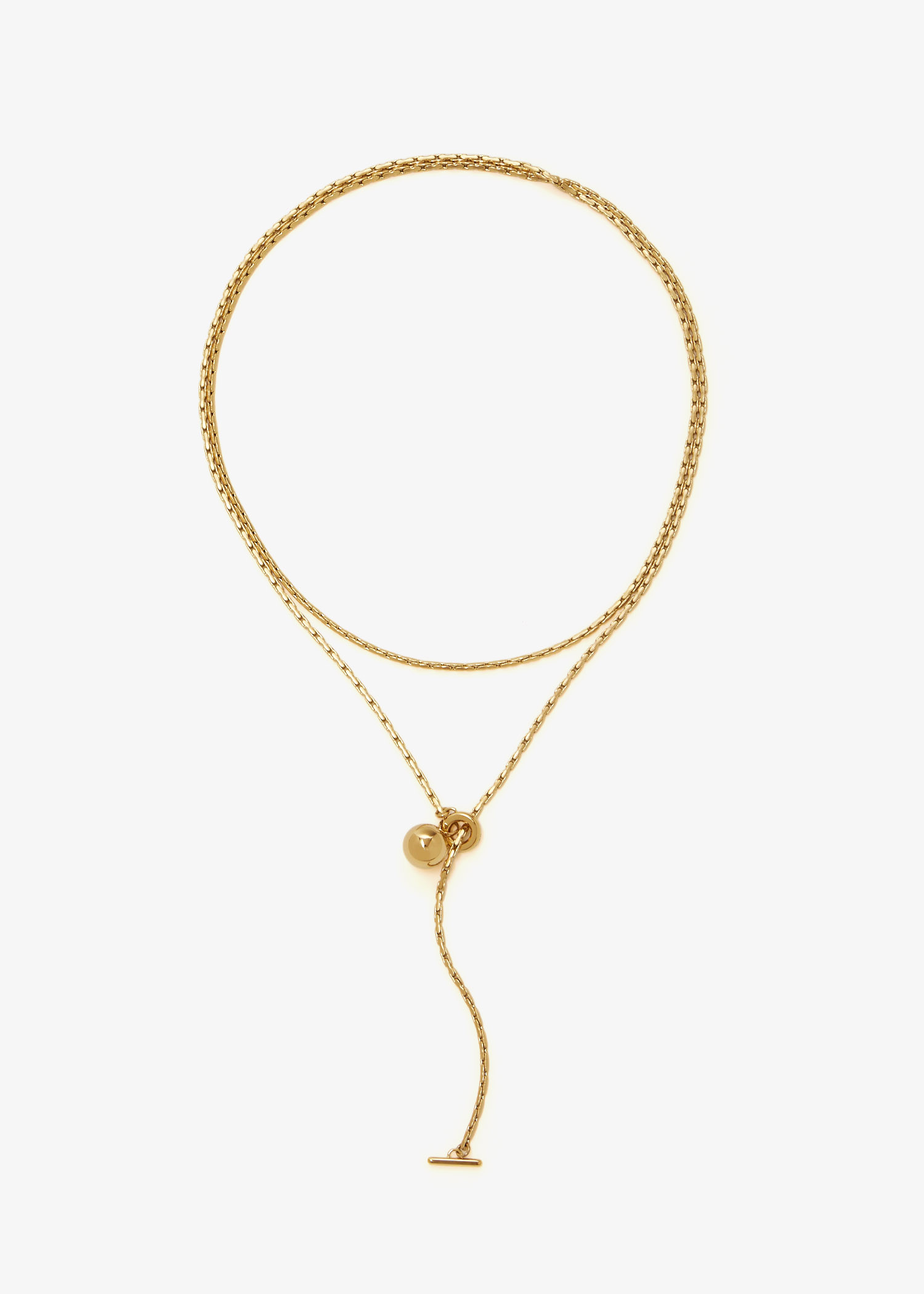 

Constance wrap chain, Gold