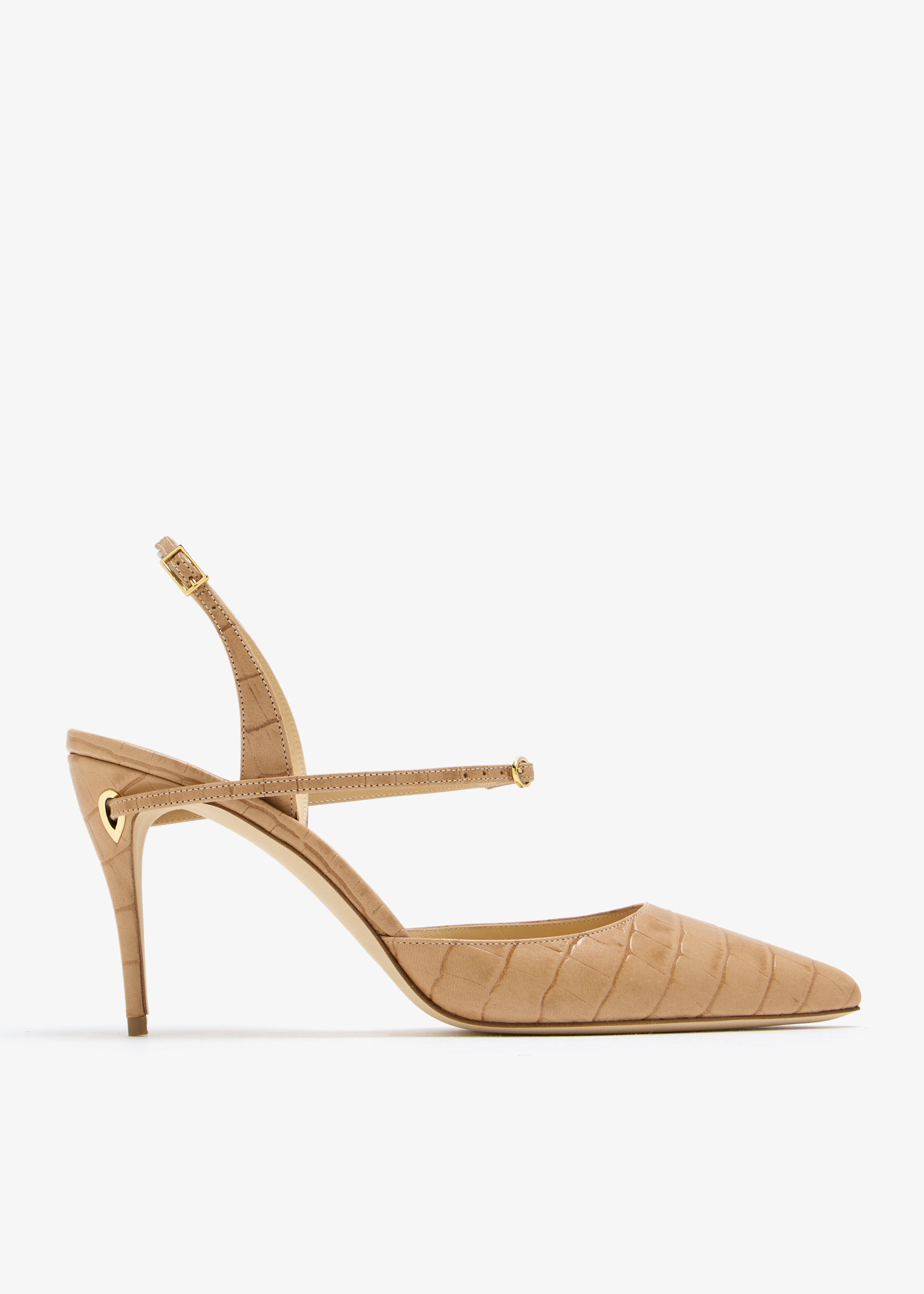 

VIttorio 85 pumps, Beige