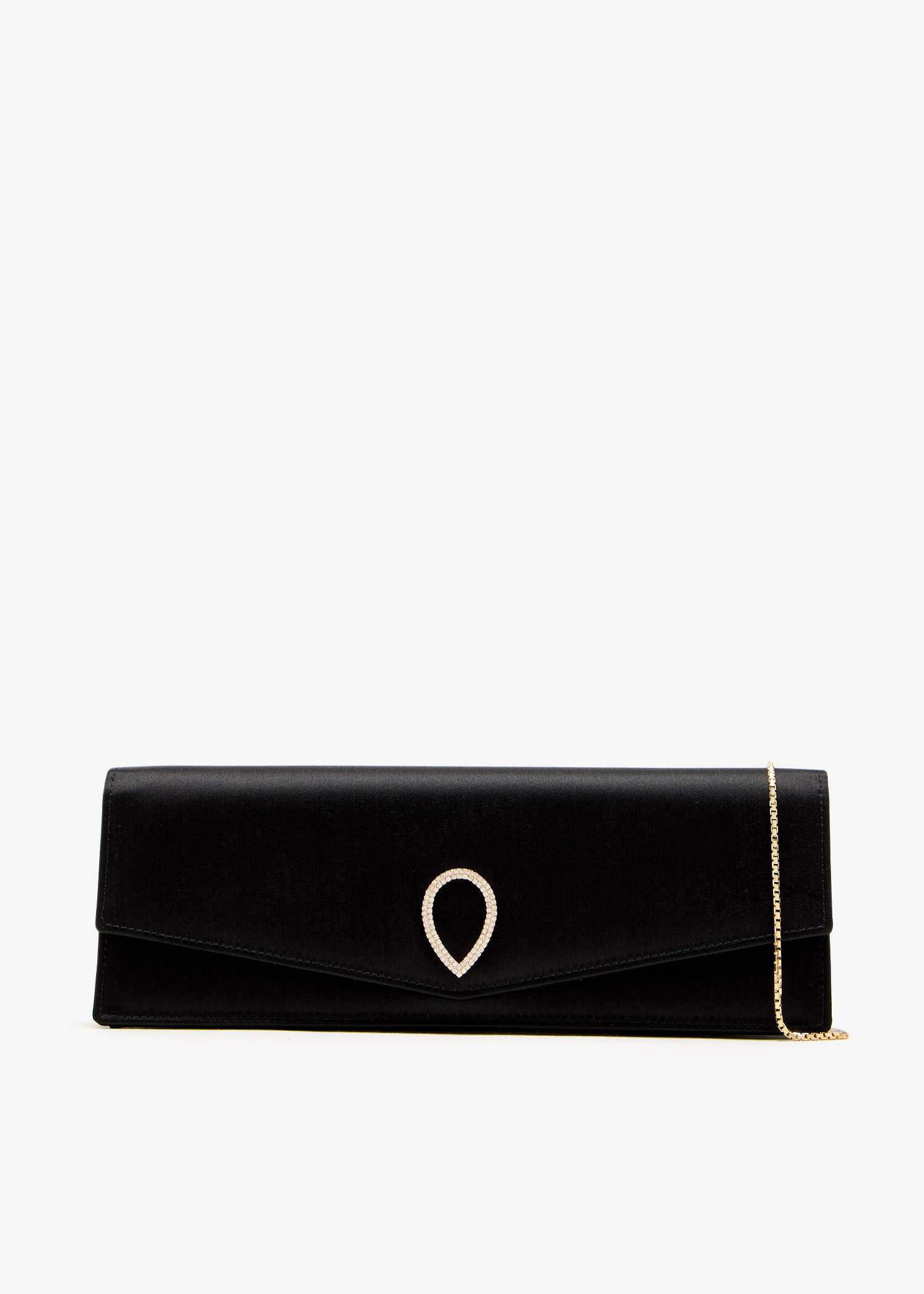 

Le 8 baguette clutch, Black