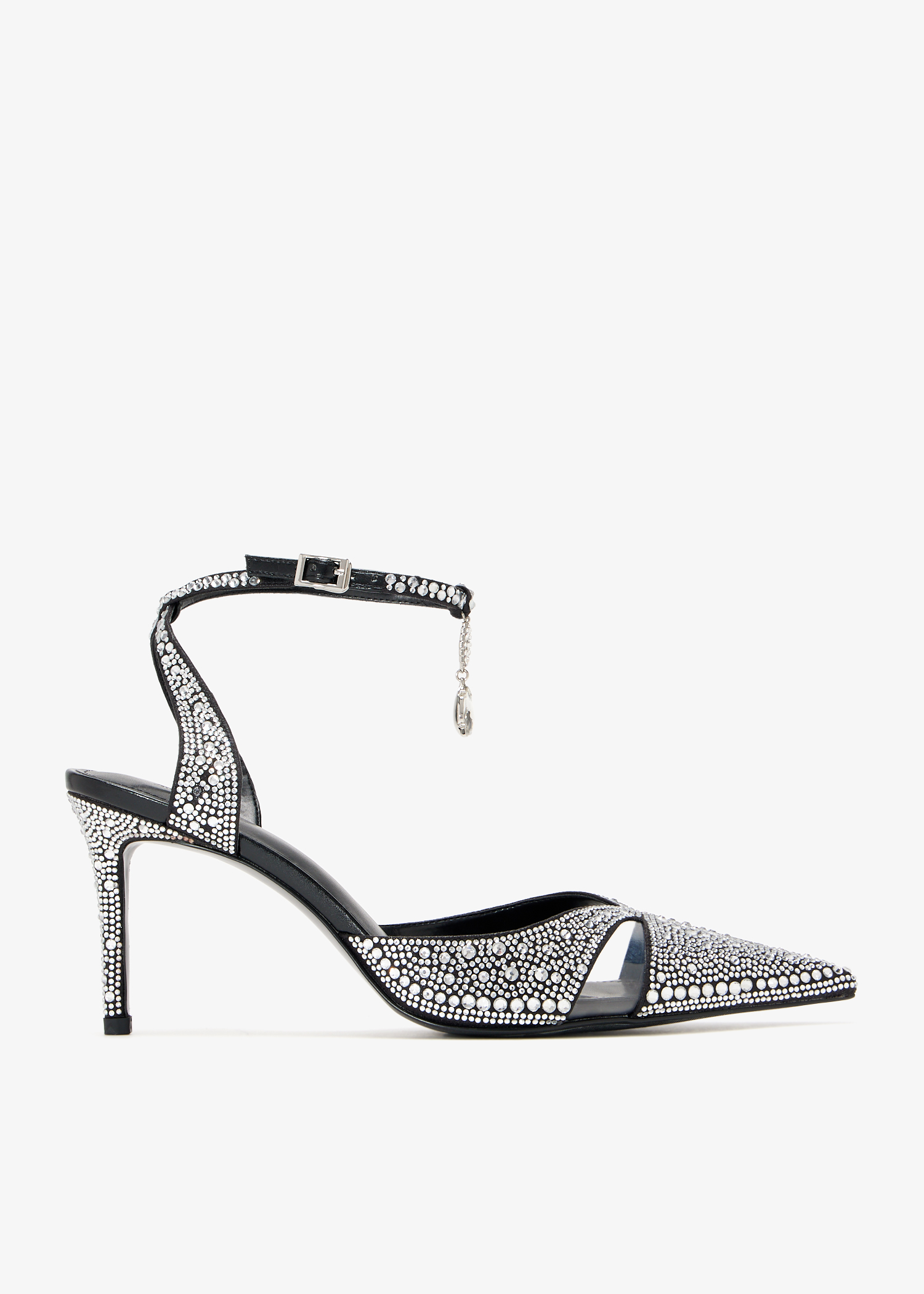 

Haidi Artificial Crystal pumps, Black