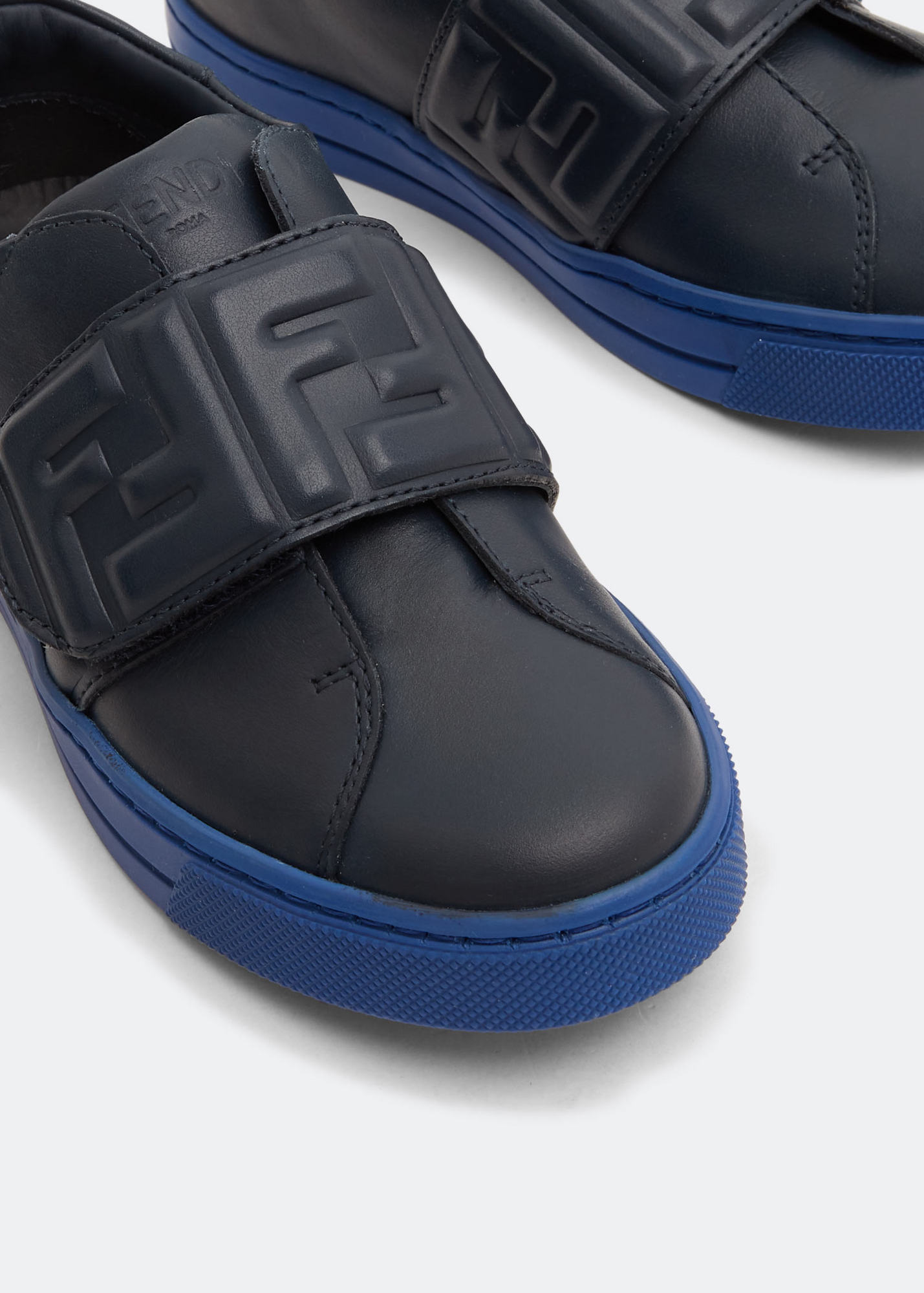 

Velcro logo sneakers, Blue