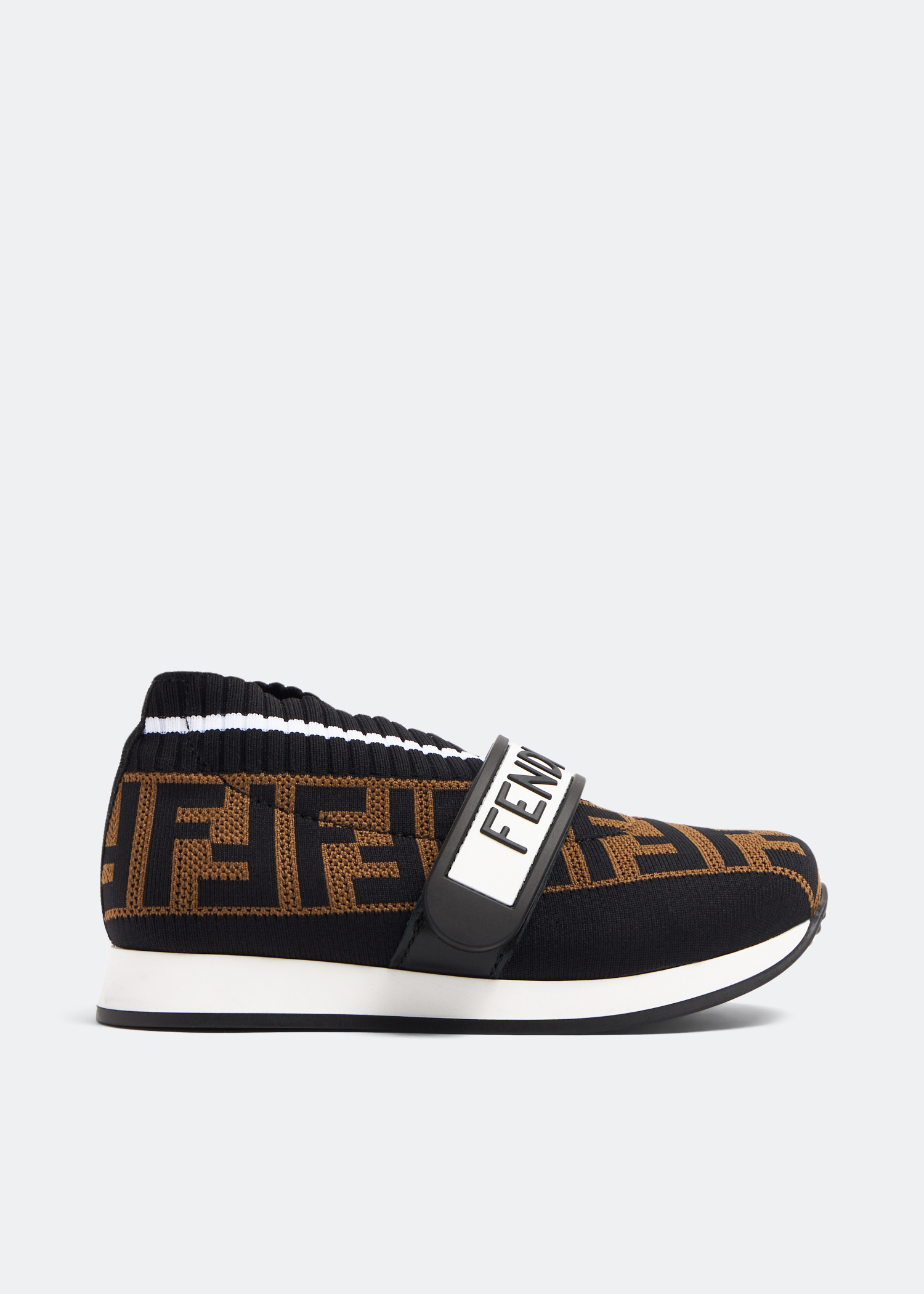 

FF slip-on sneakers, Brown