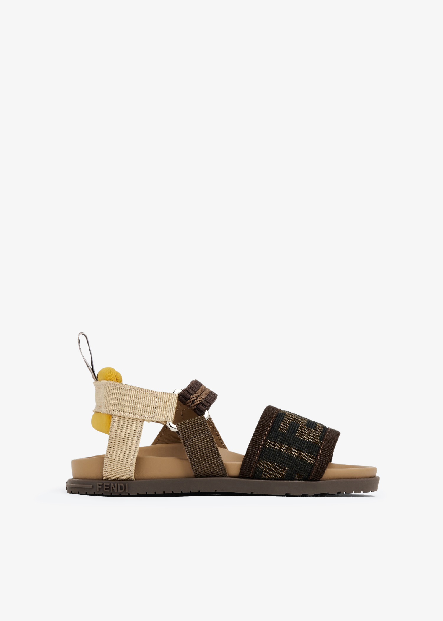 

Signature FF sandals, Brown