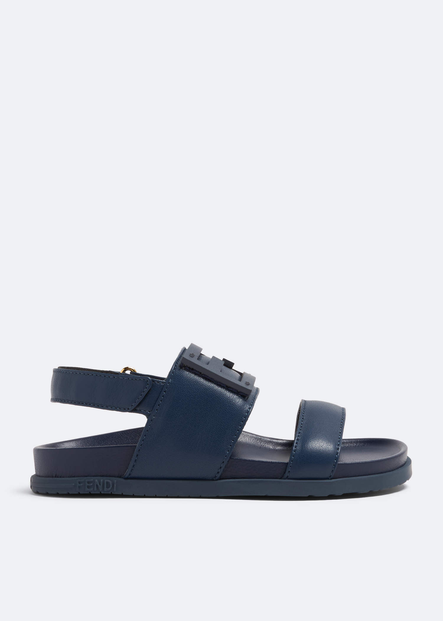 

Leather sandals, Blue