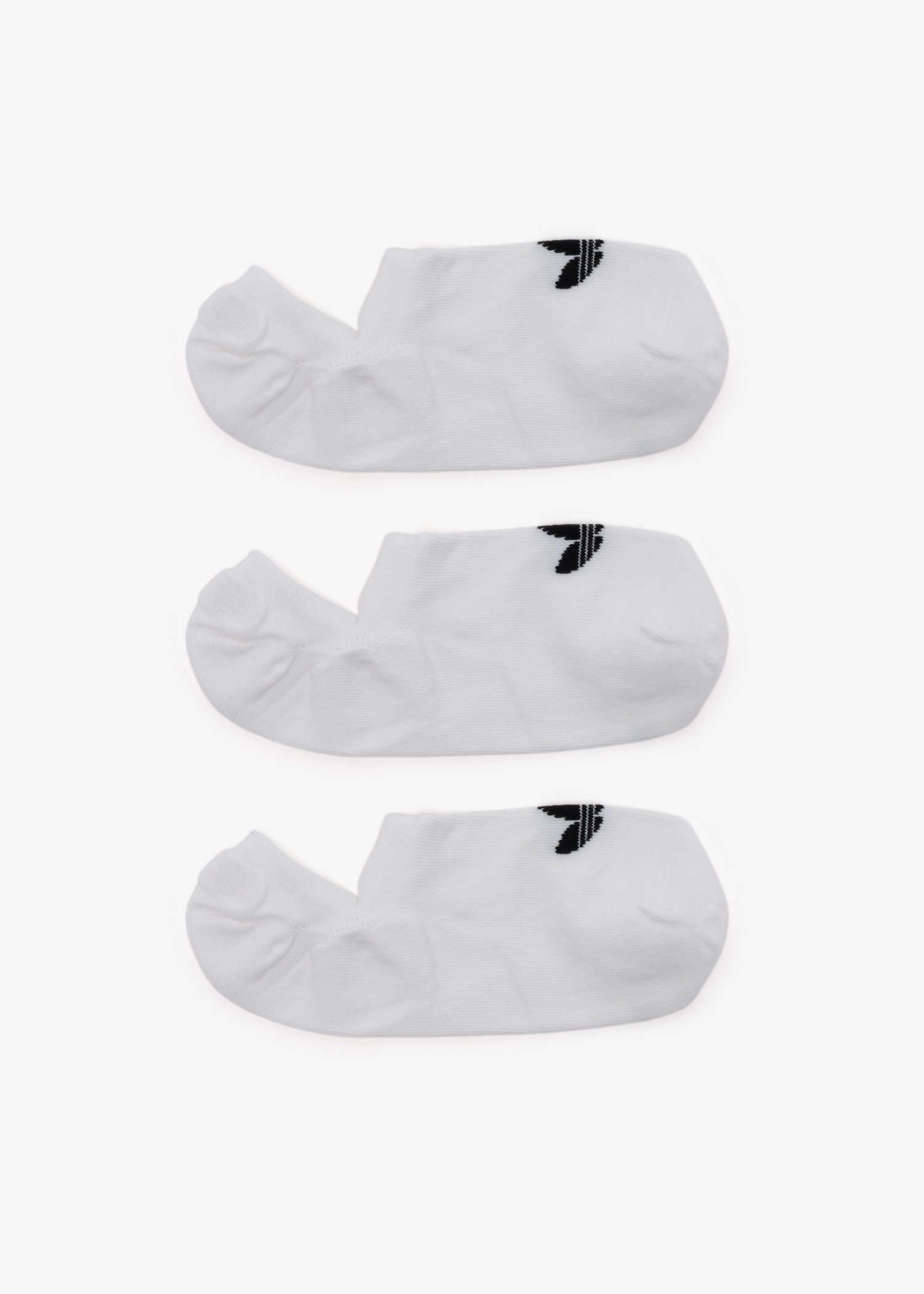 

Trefoil low cut socks, White