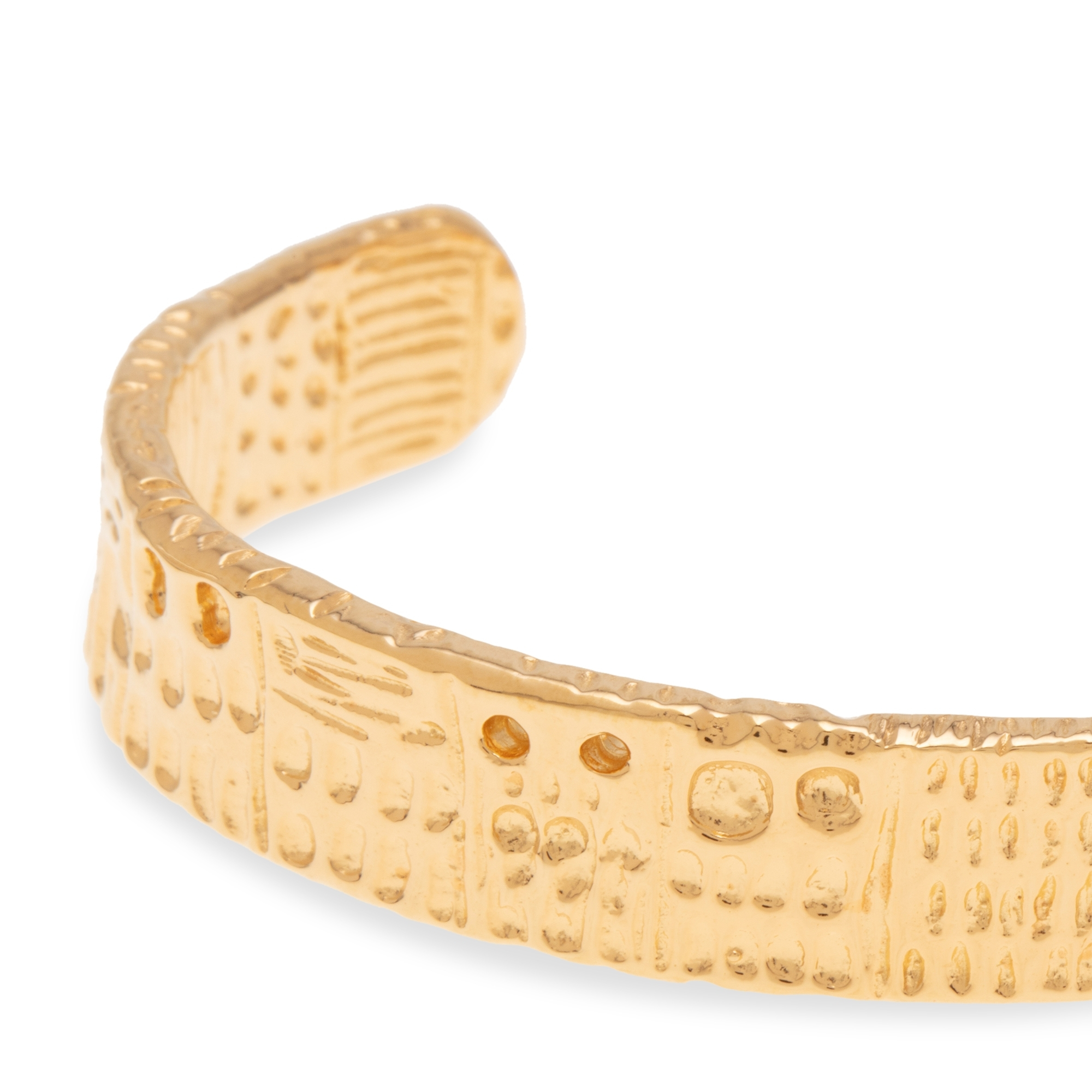 

Mantra gold plated cuff