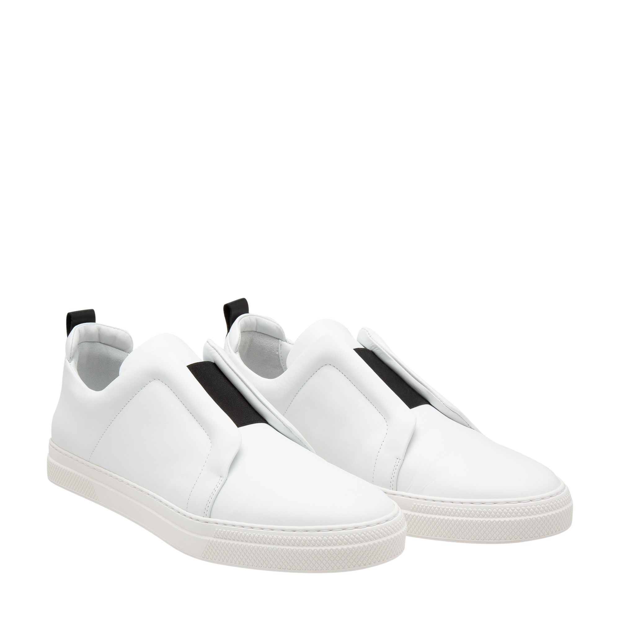 

Slip-on sneakers, White
