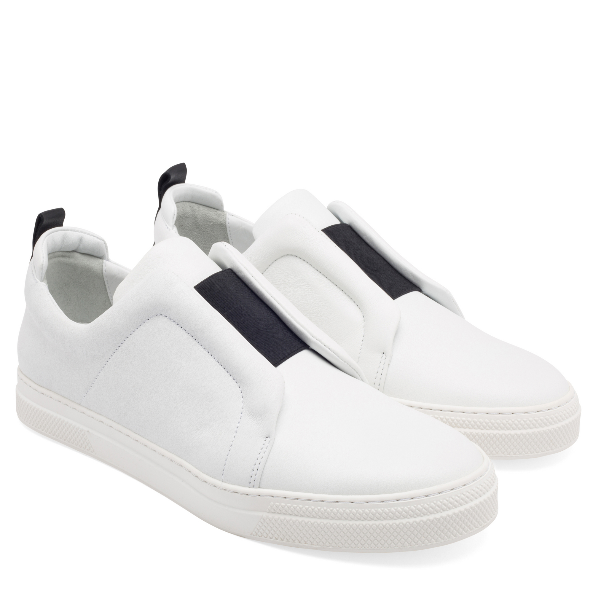 

Slip-on sneakers, White