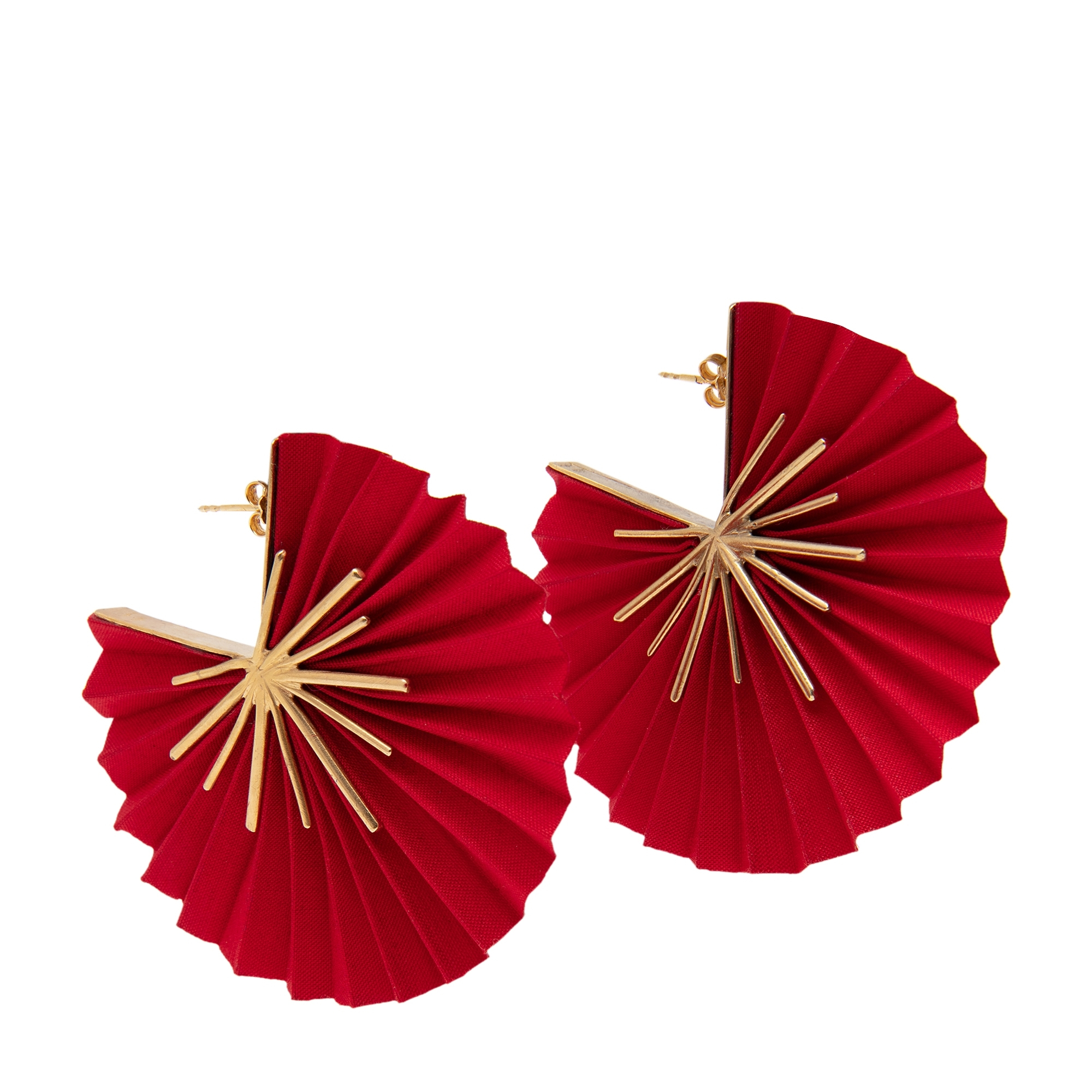

Star Hoop earrings, Multi-coloured