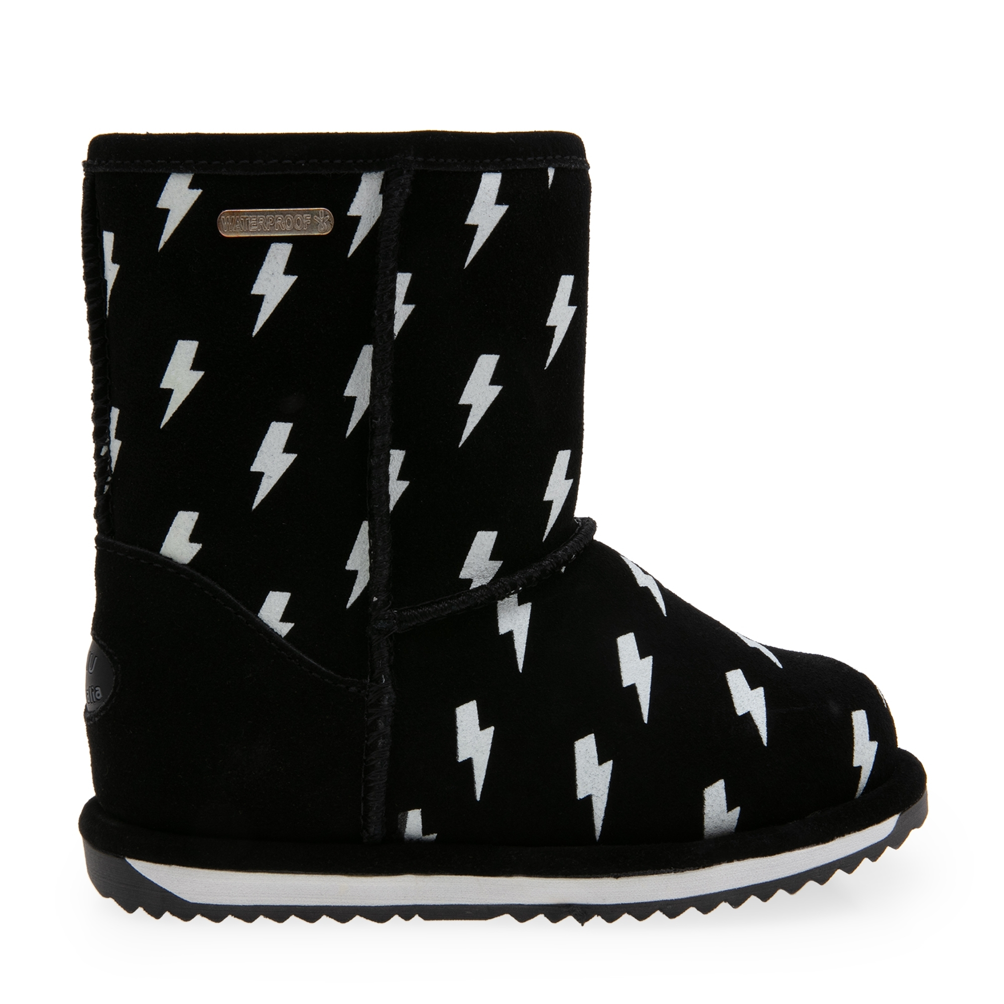 

Lightning Bolt Brumby boots, Black