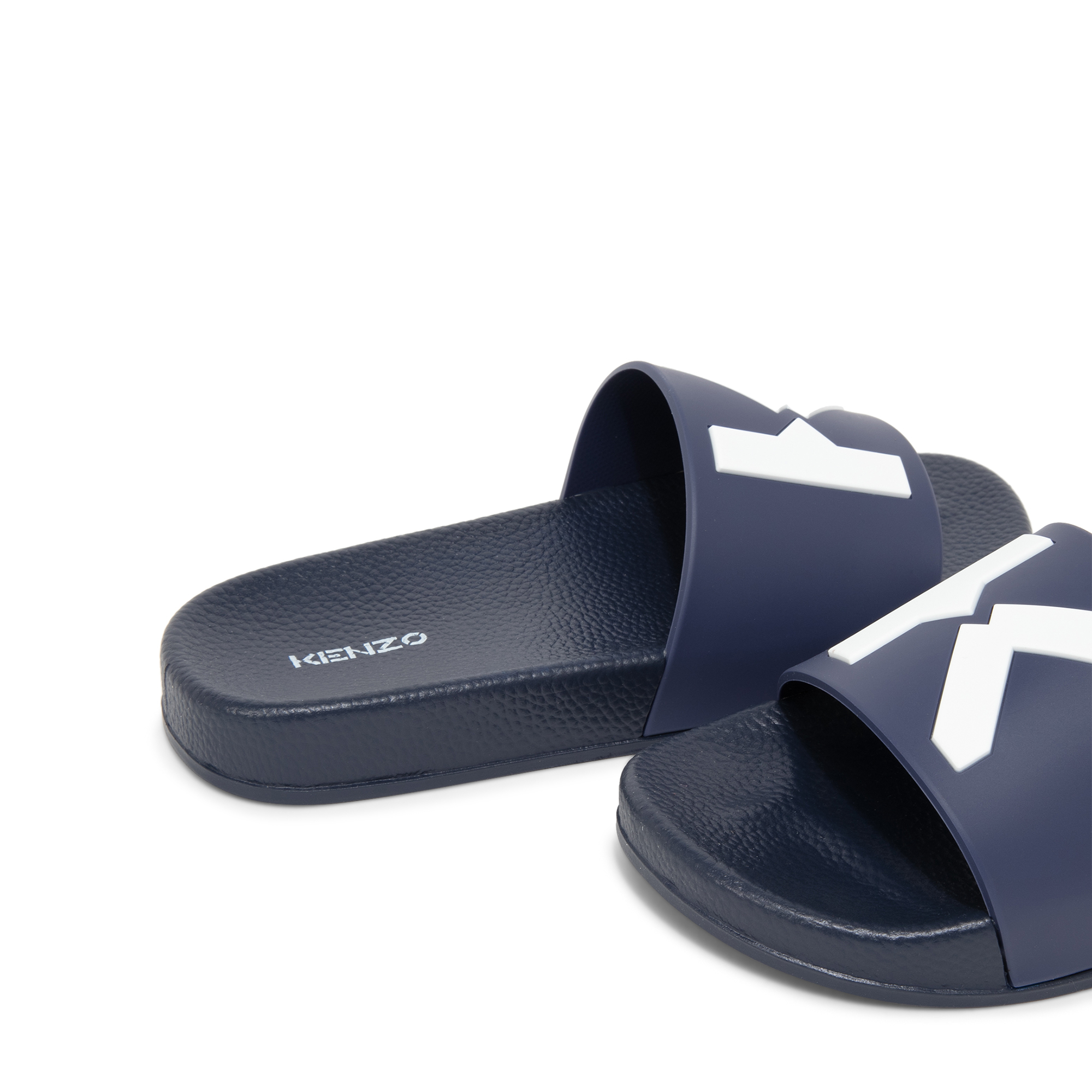 

K Logo slides, Blue