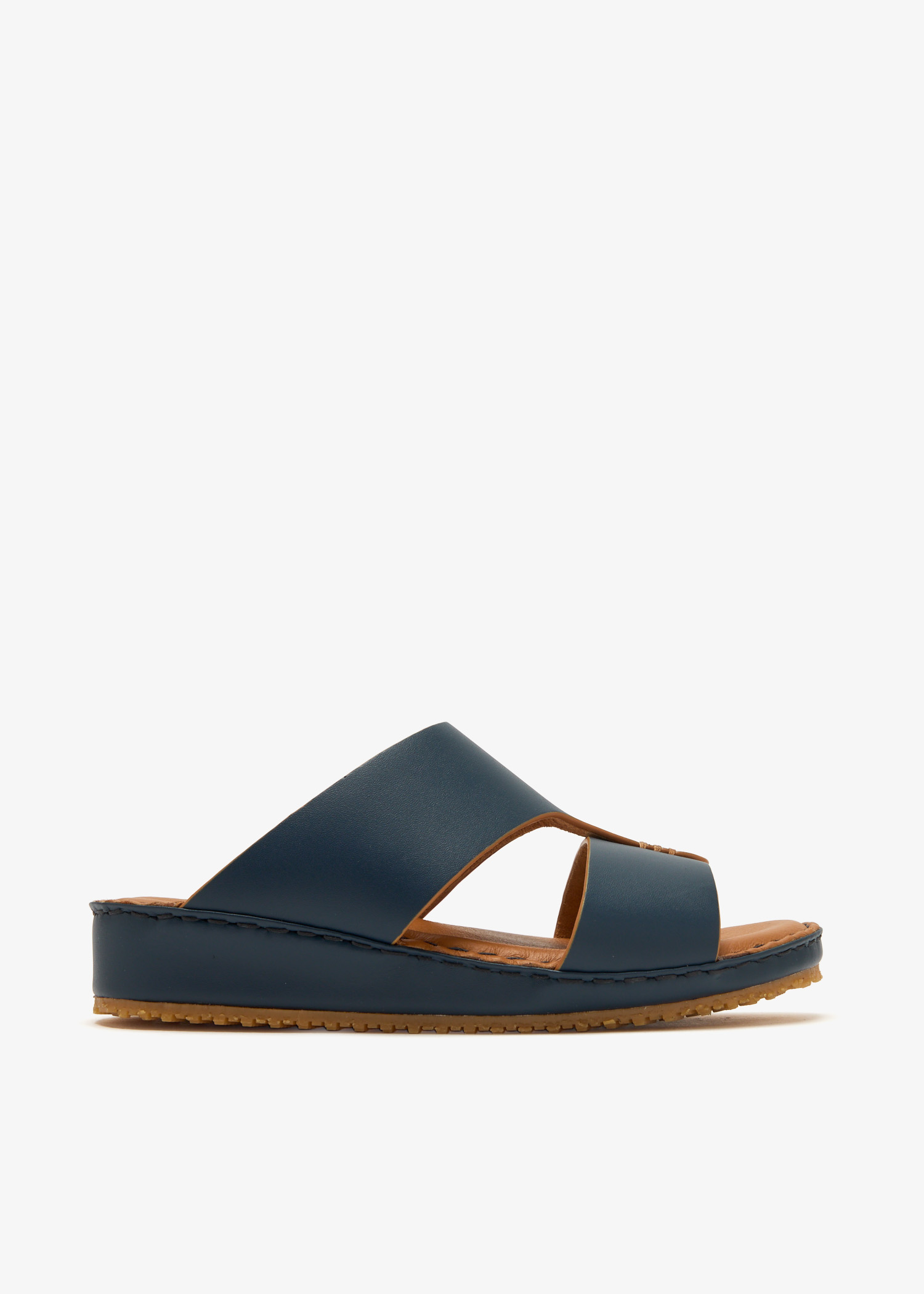 

Lines sandals, Blue