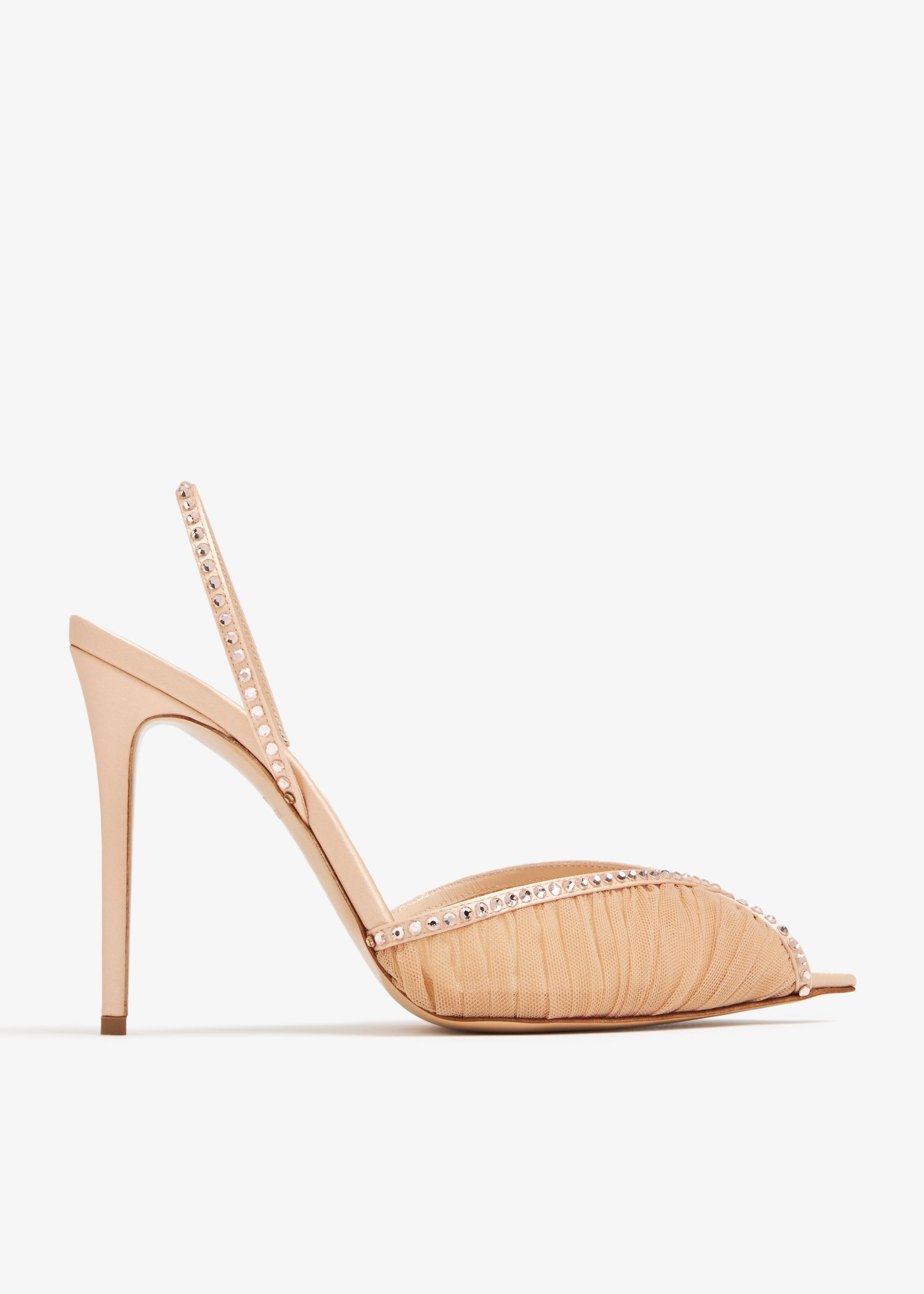 

Katy sling pumps, Beige